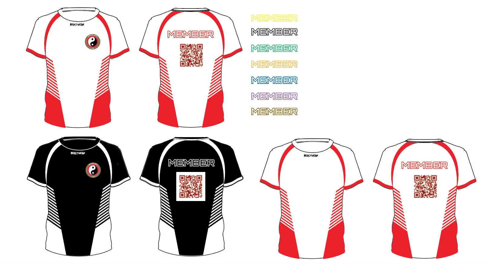 Member tops — Martial Arts Gym Emerald