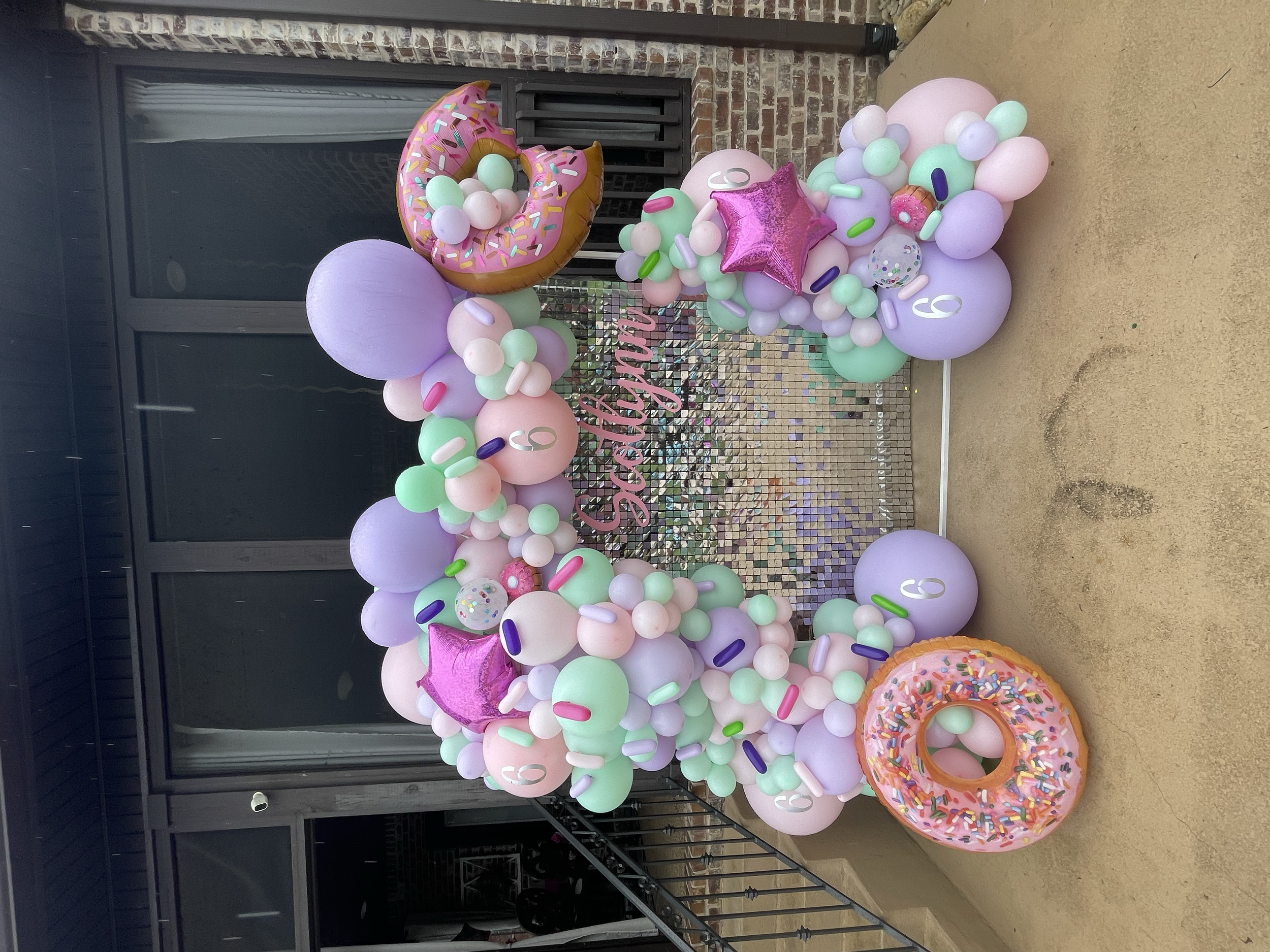 Birthday Balloons, Birthday Backdrop, Sweet Treat Birthday, Nashville Balloon, Mount Juliet Balloons 