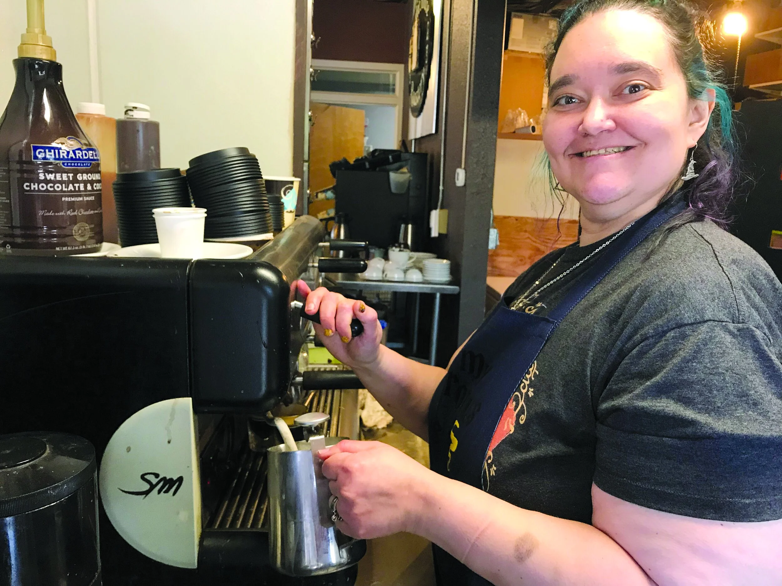 Big Mountain Coffee offers caffeine high