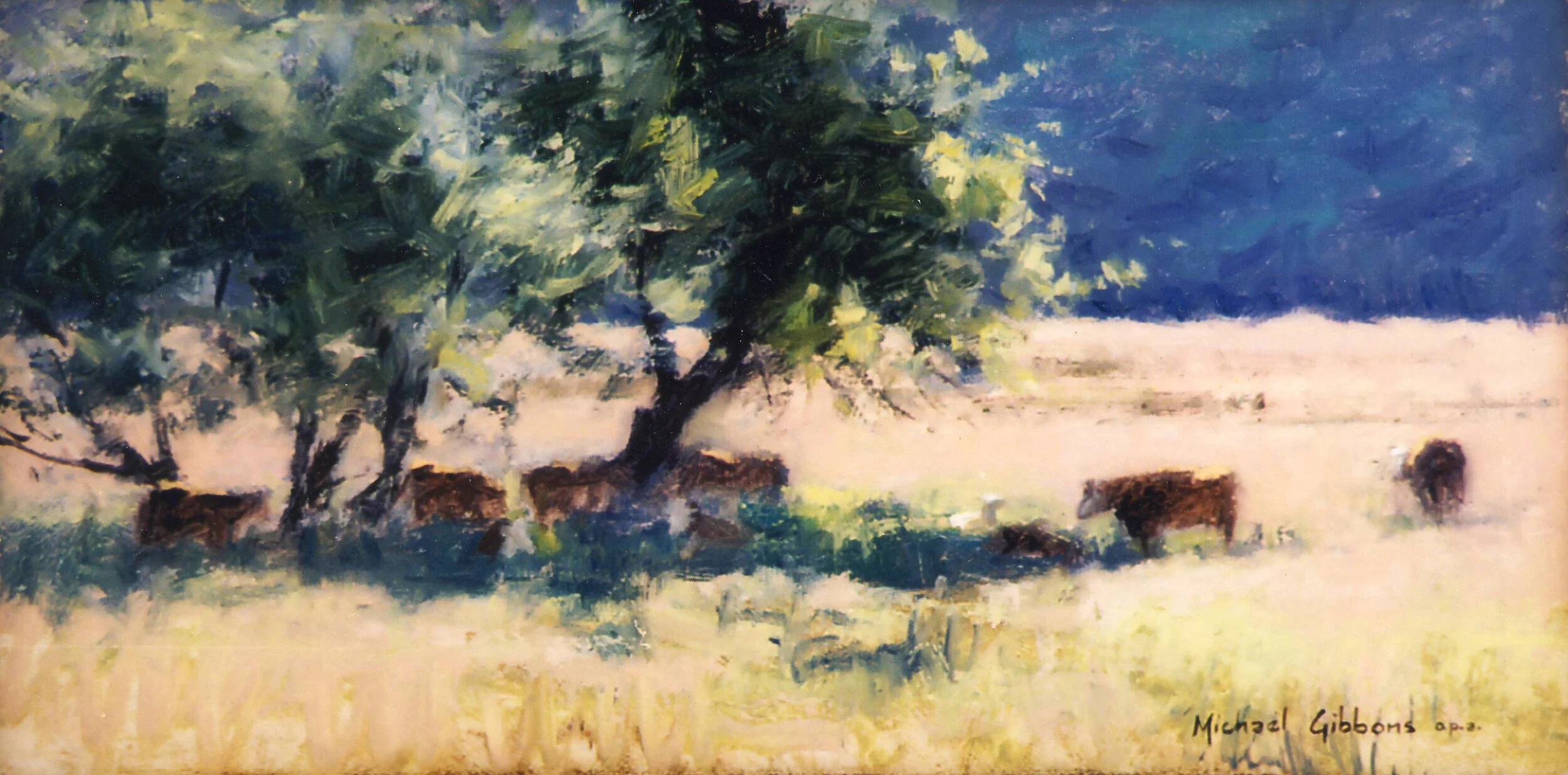 Gathering in the Morning Sun 6x8.jpg