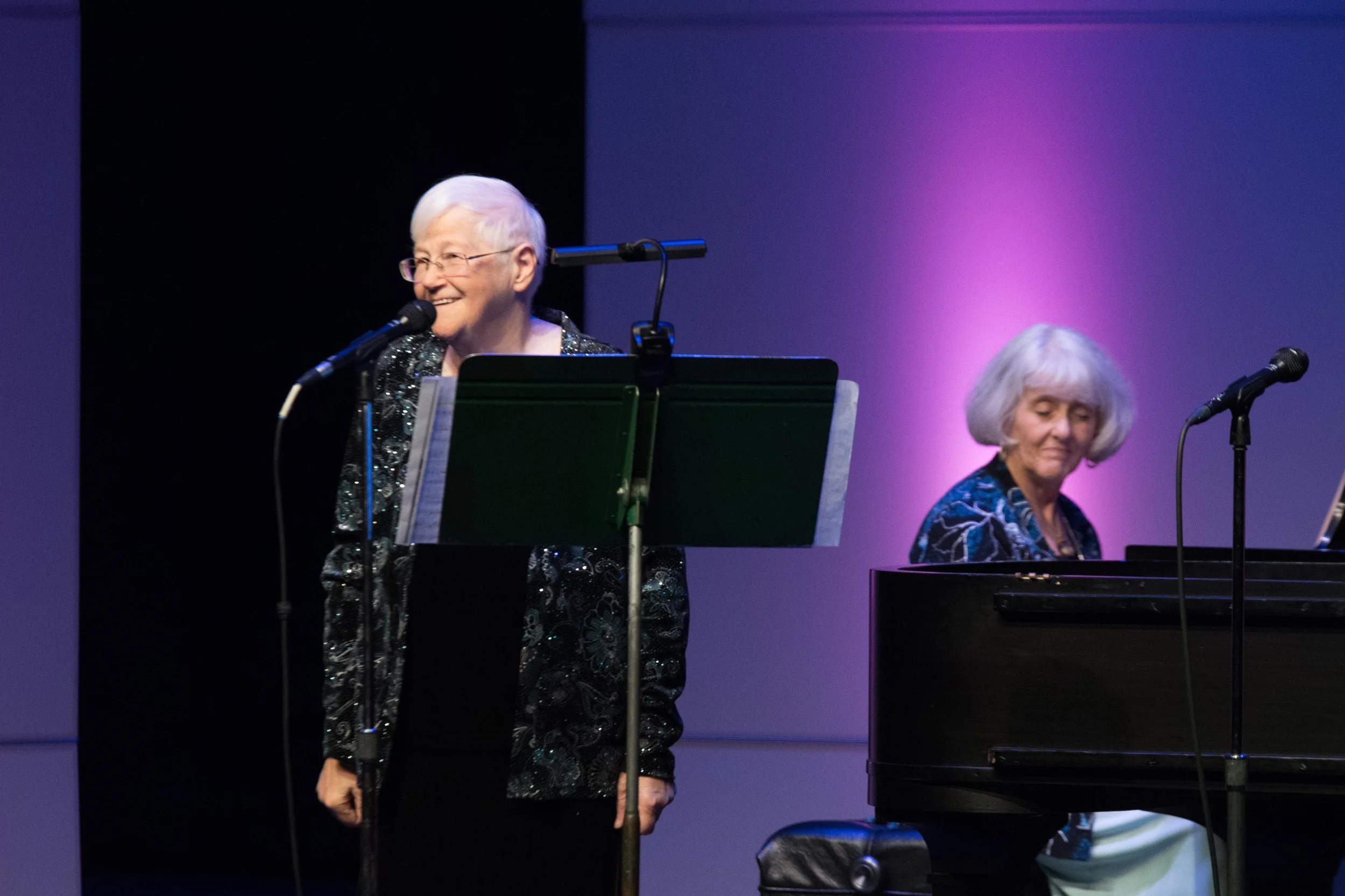 Music teachers compare notes