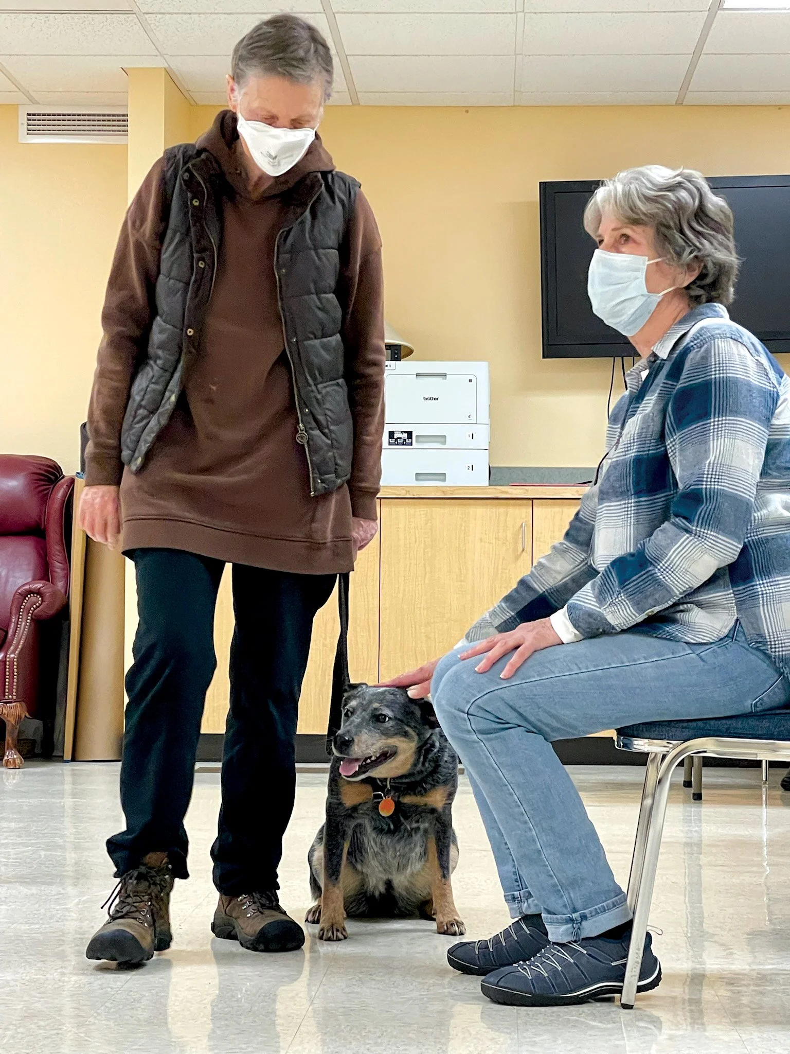 Dogs make grrreat therapists