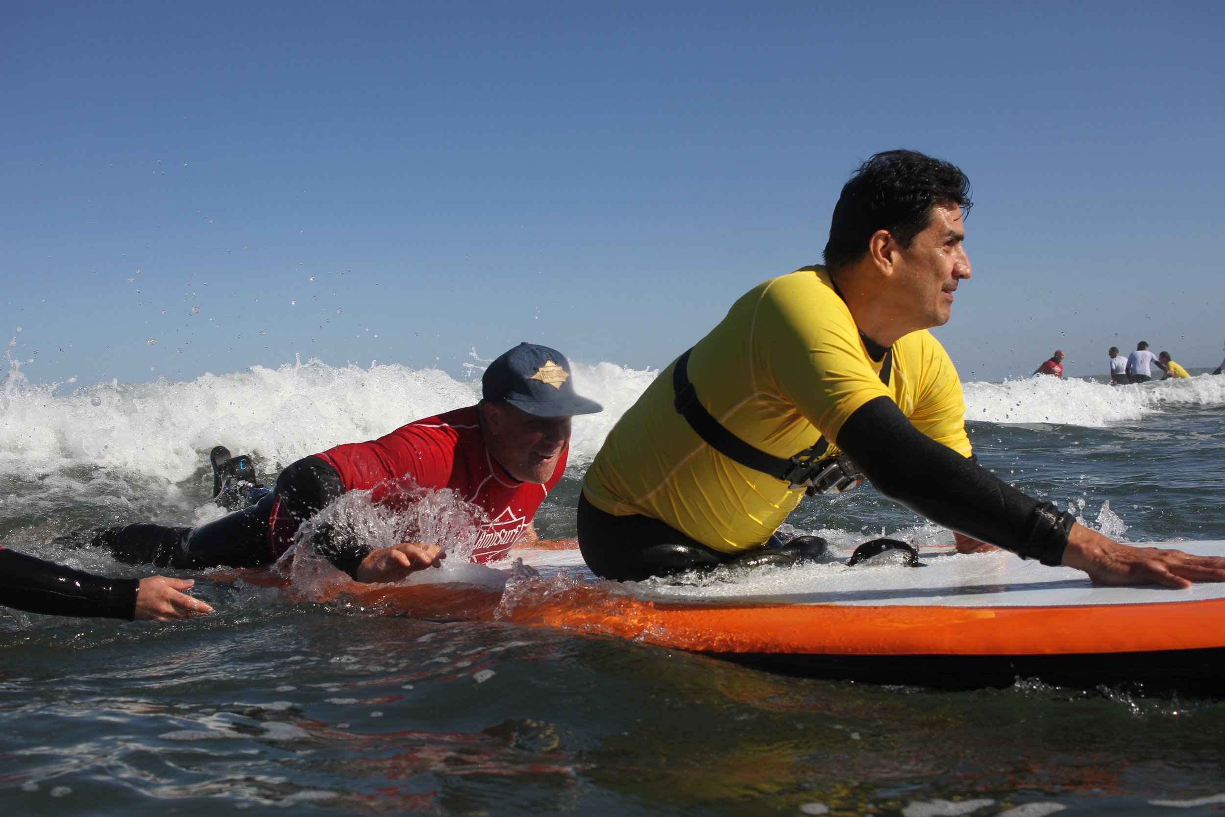Get amped up for surf class