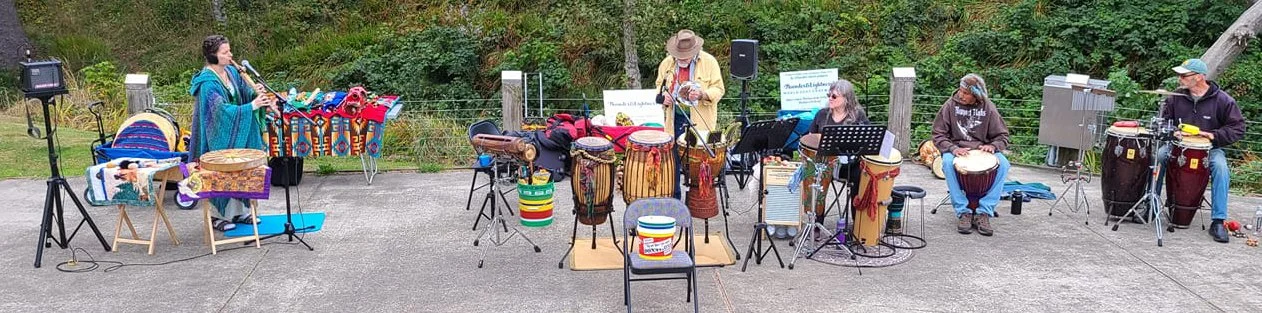 Drumming up a crowd in Newport