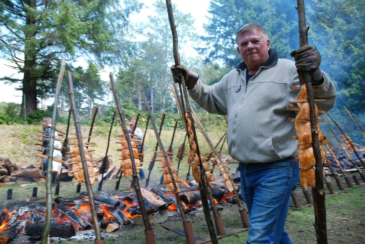 Fin-ally. Depoe Bay salmon bake is back