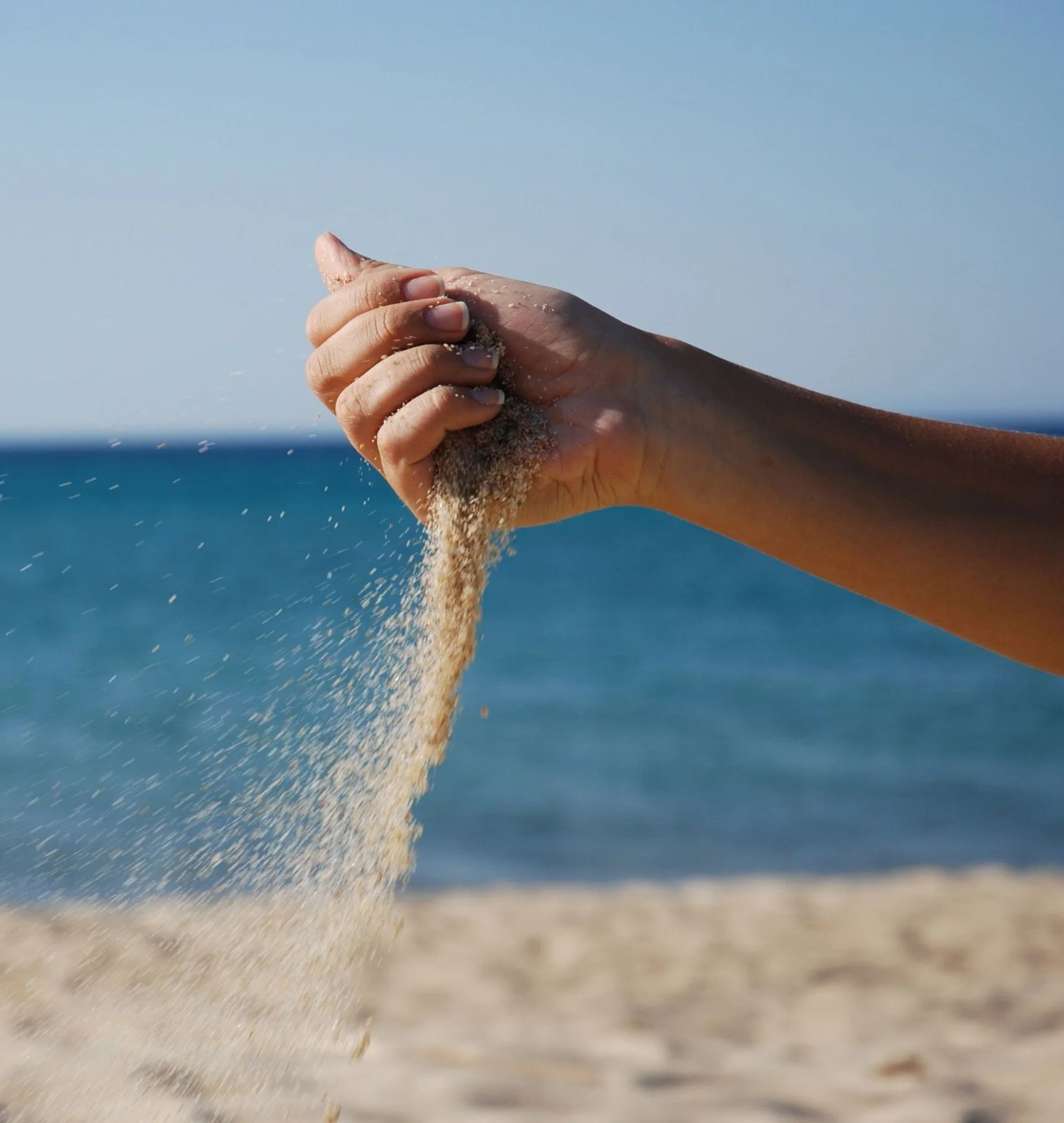 Sand now for something completely different