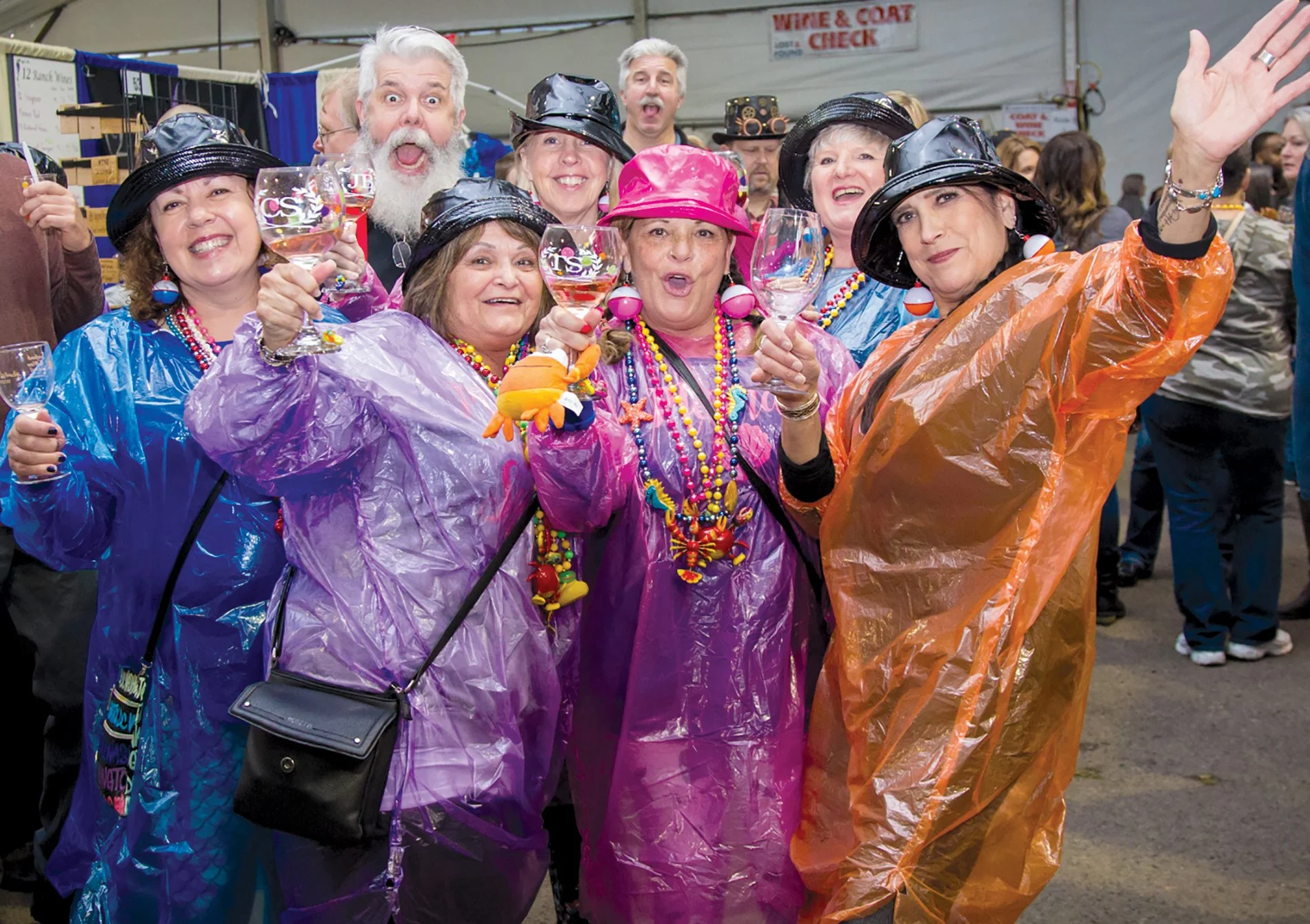 It’s pouring in Newport