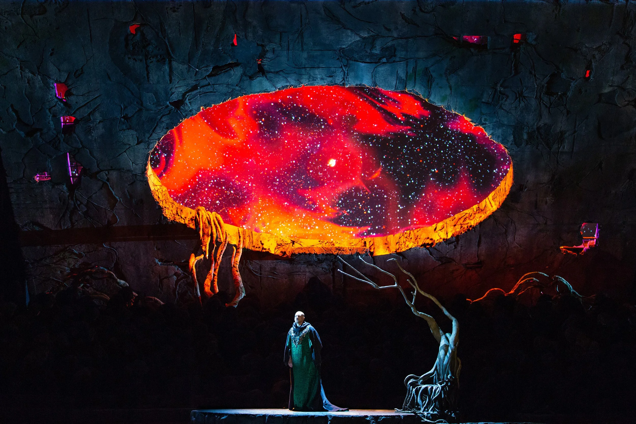 Günther Groissböck as King Heinrich - Photo Marty Sohl - Met Opera.jpg