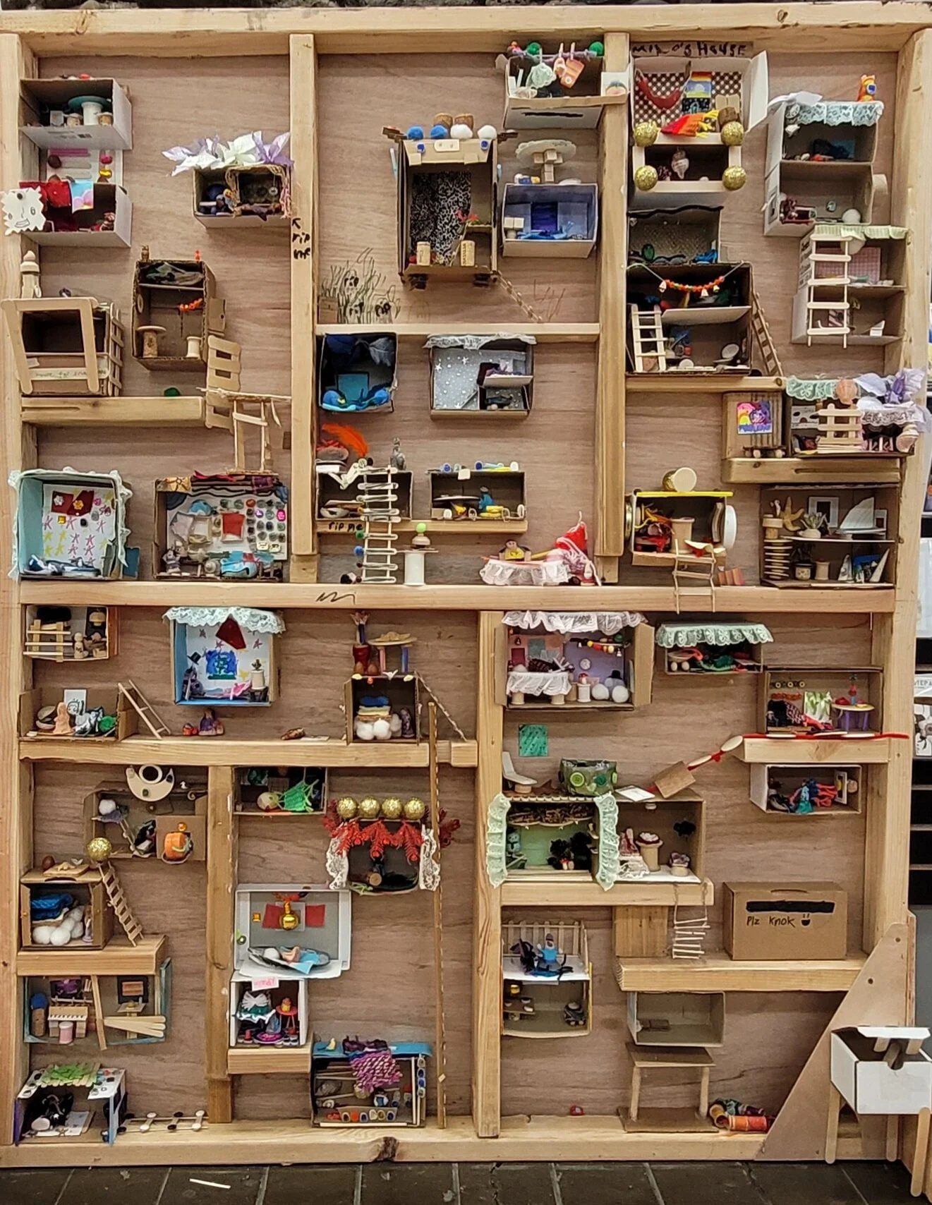 Tiny art on the big screen