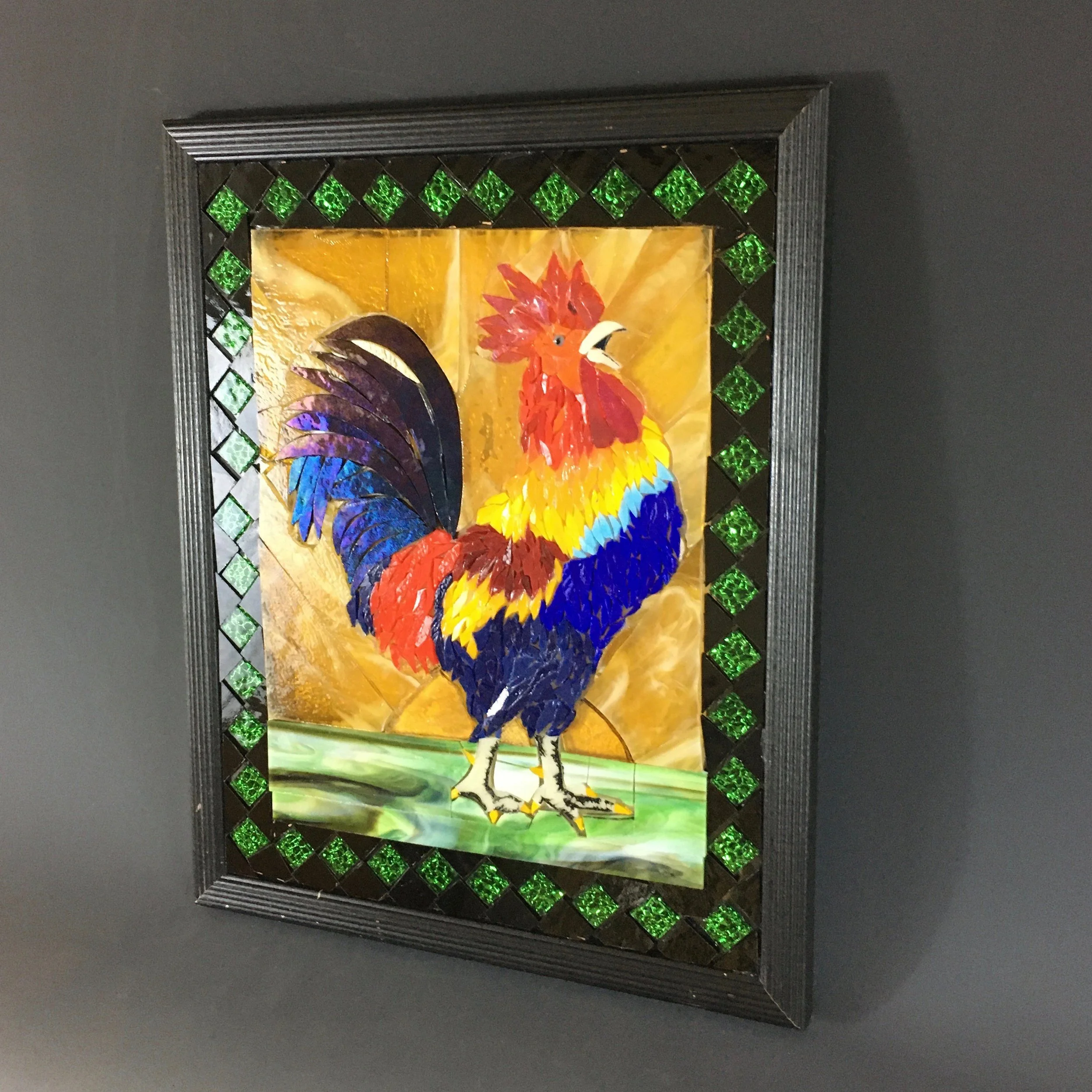 Glass art that lights the fuse