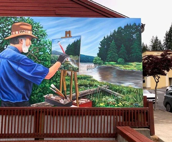 The mural Majority