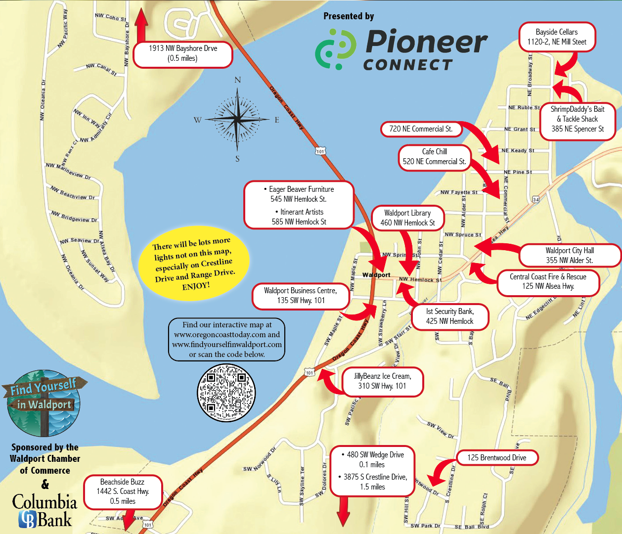 Waldport Holiday Lights Tour