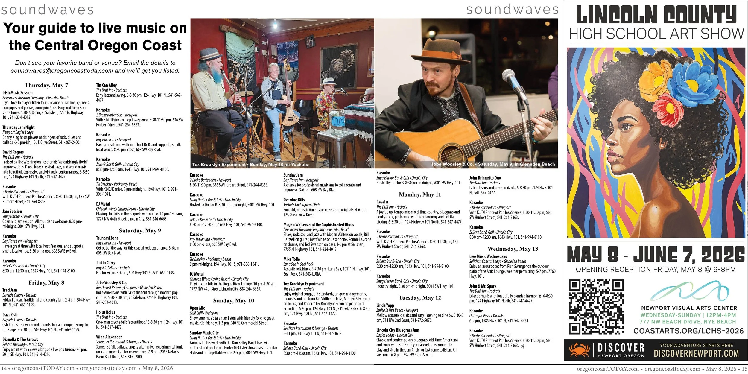 Live Music: May 7-13