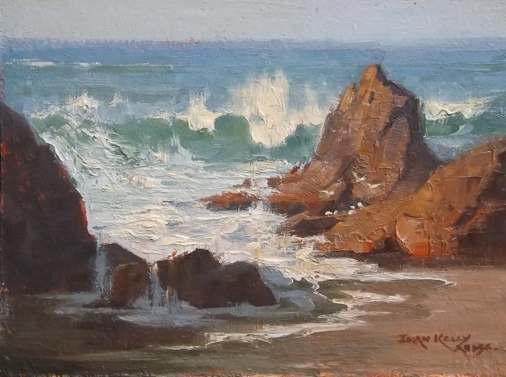 9x12 Breaking at Seal Rock, Winter Surf 2026.JPG
