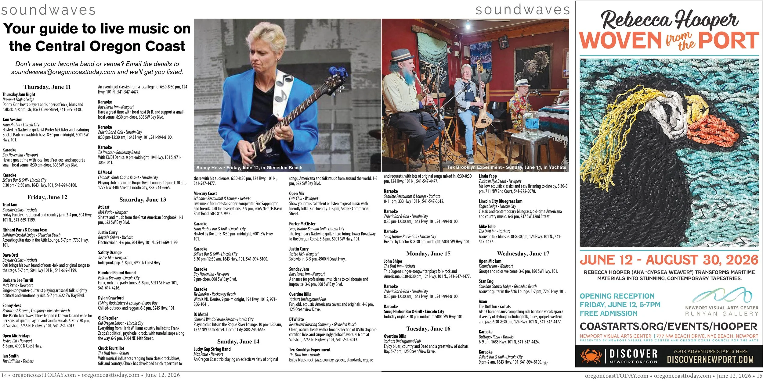 Live Music: June 11-17