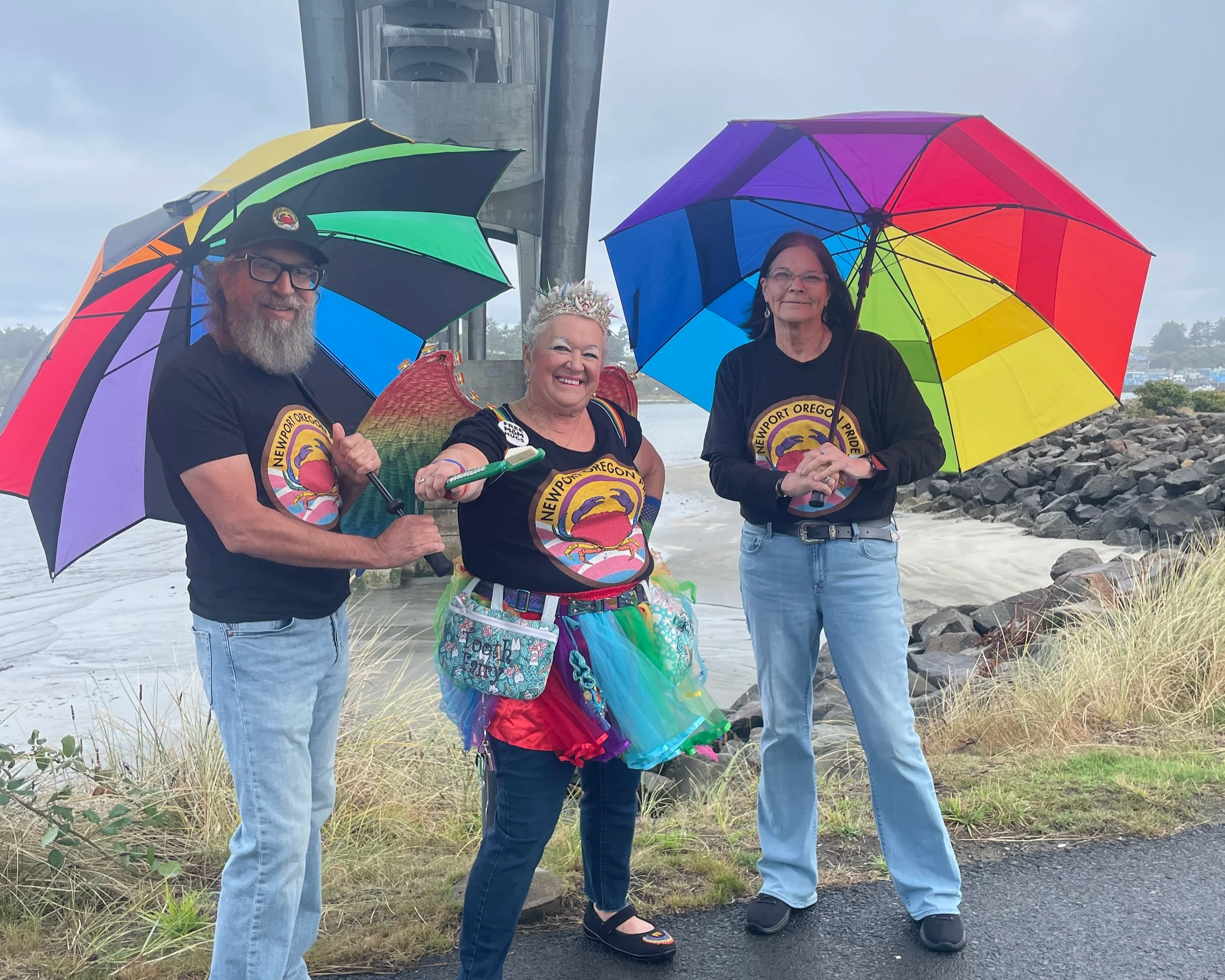 Bring on the rain-bow
