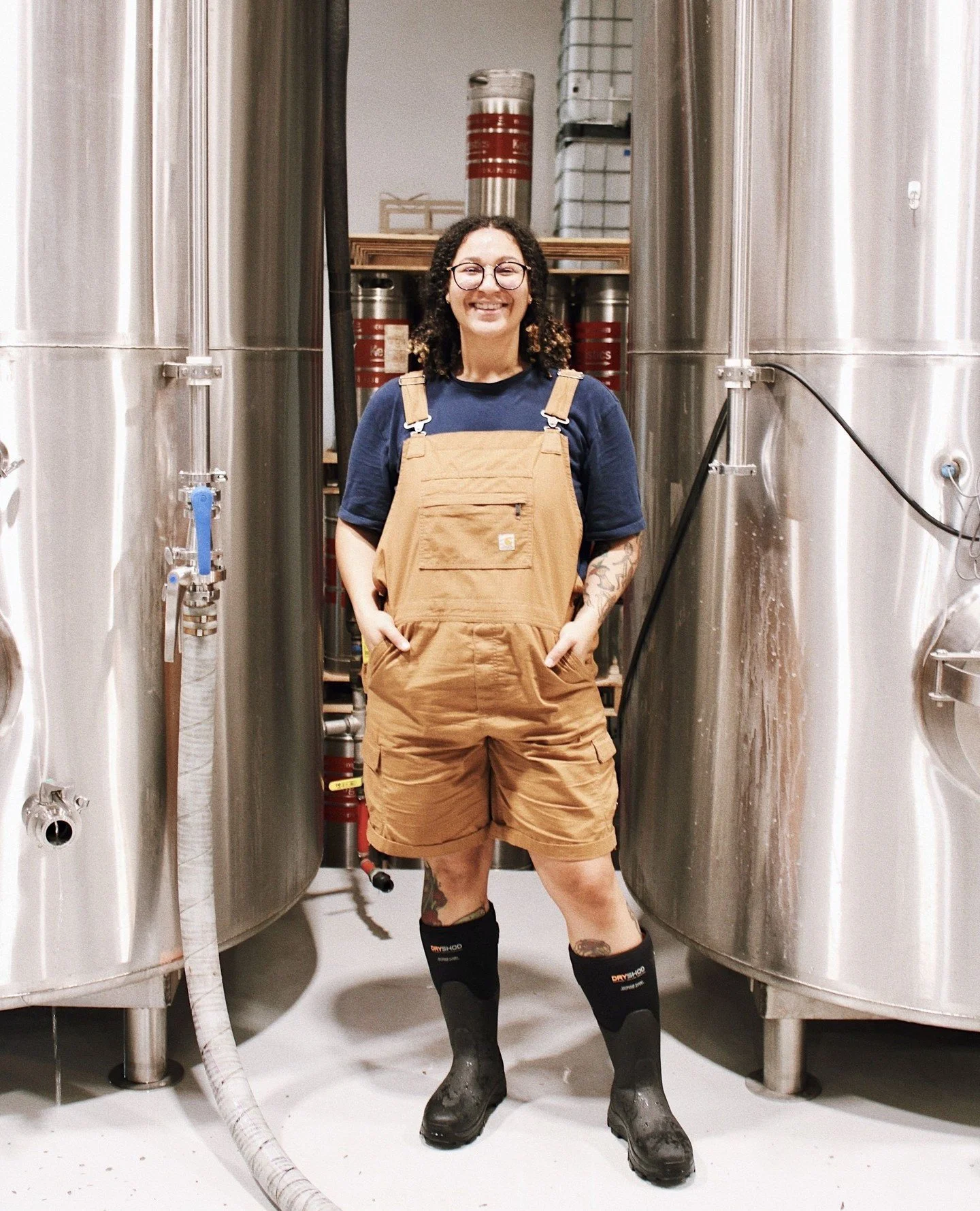 Say hello to Tatjana, our Assistant Cider maker in Wenatchee! ⁠
⁠
Originally from Southern California but mostly raised in Virginia, Tatjana brings creativity, curiosity, and a love of experimenting to the Yonder team. She got her start at Lost Boy C