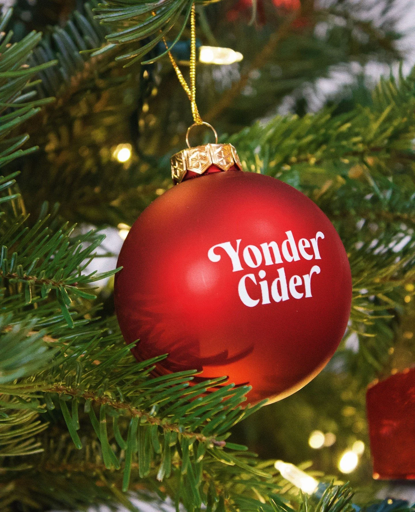 Add a little extra cheer to your holiday season with our limited-edition Yonder ornaments! Featuring a festive red matte finished glass Born to Roam ornament &amp; our green Dry Can ornament, designed to look just like our iconic Dry cider can - a fu