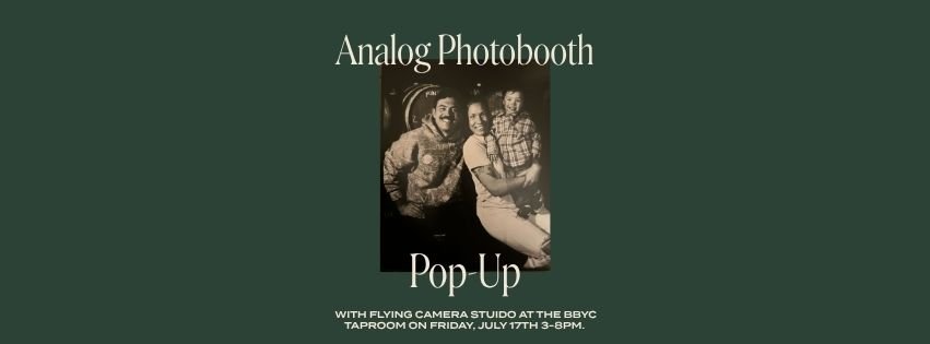 Analog Photobooth Pop-up w/ Flying Camera Studios