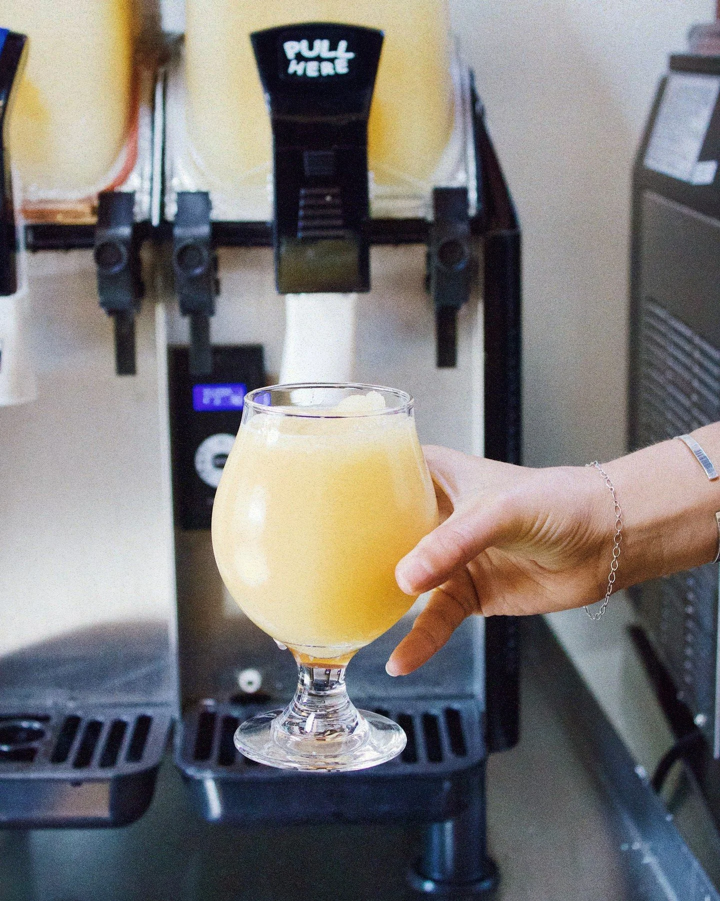 Missed the Daily Disco slushies at the anniversary party? Don't worry - we&rsquo;ve still got some pouring at the Ballard taproom. 🍹⁠
⁠
If you didn&rsquo;t get your hands on one (or just need an excuse to have another), the slushie machine is still 