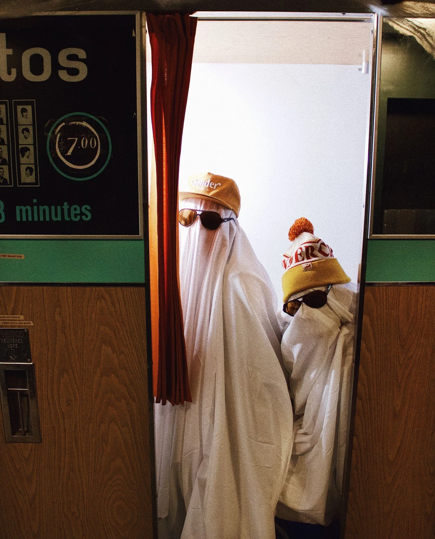 POV: the photobooth is haunted. 👻📸⁠
⁠
Even the ghosts are lining up for a photo. We&rsquo;ve been seeing so many new faces popping into our little analog photobooth, and now apparently the afterlife is in on it, too. 💀⁠
⁠
Come see what the hype is