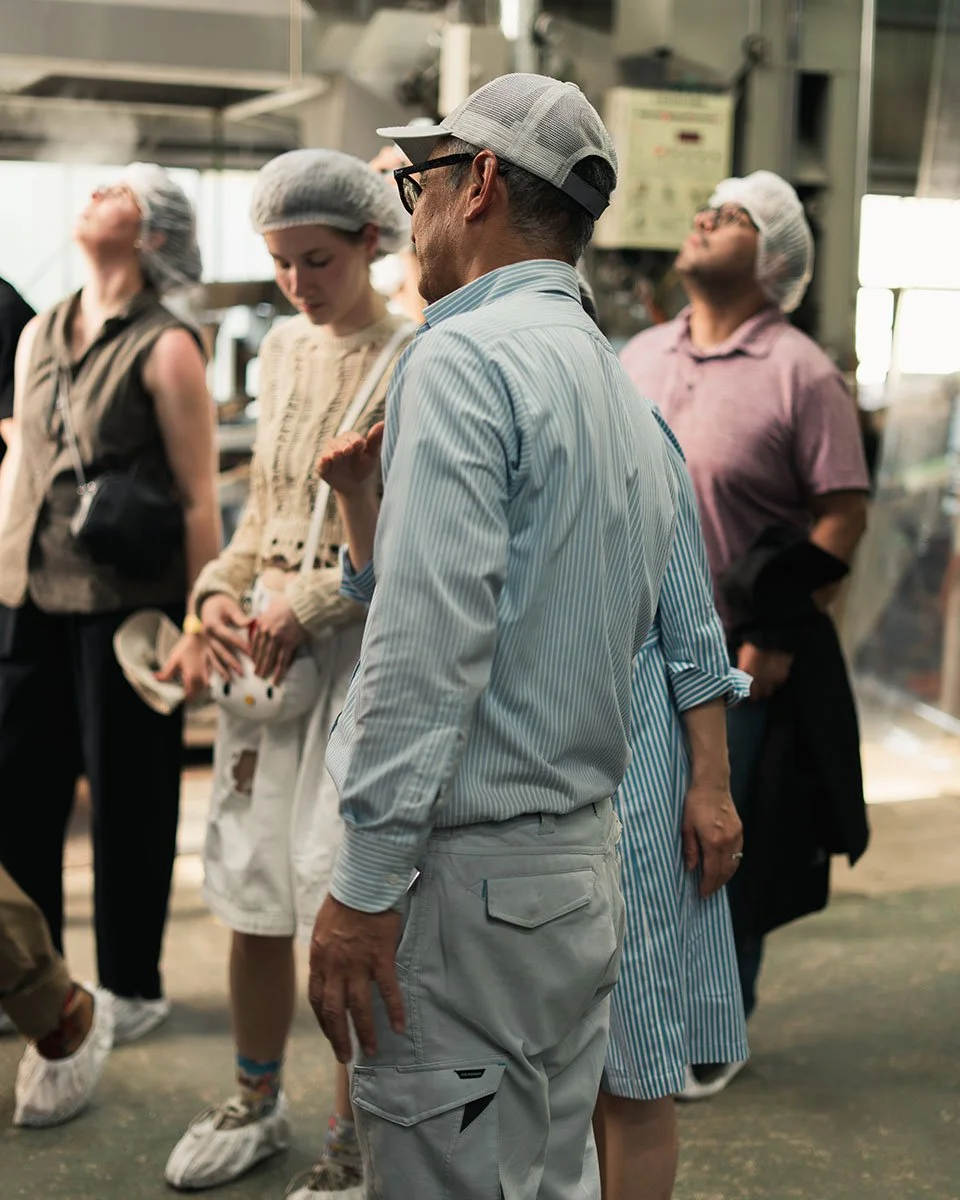 Matcha Networking in Tea Factory