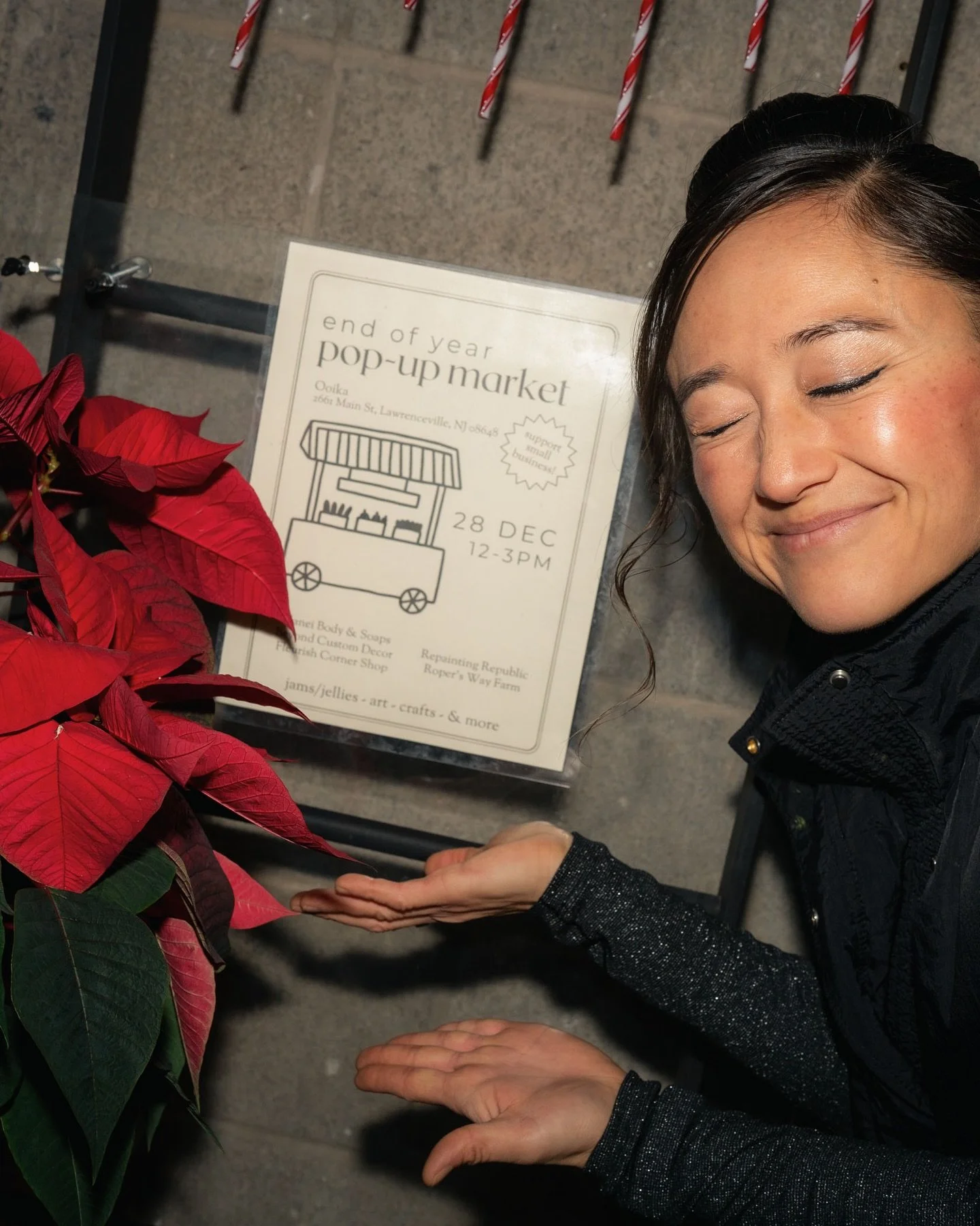 See you this Sunday, December 28th for our end-of-the-year pop-up market at Ooika Lawrenceville from noon to 3PM!

We&rsquo;ll be joined with local businesses, and a new limited-edition Matcha latte. Get way to shop local and squeeze the last bit out