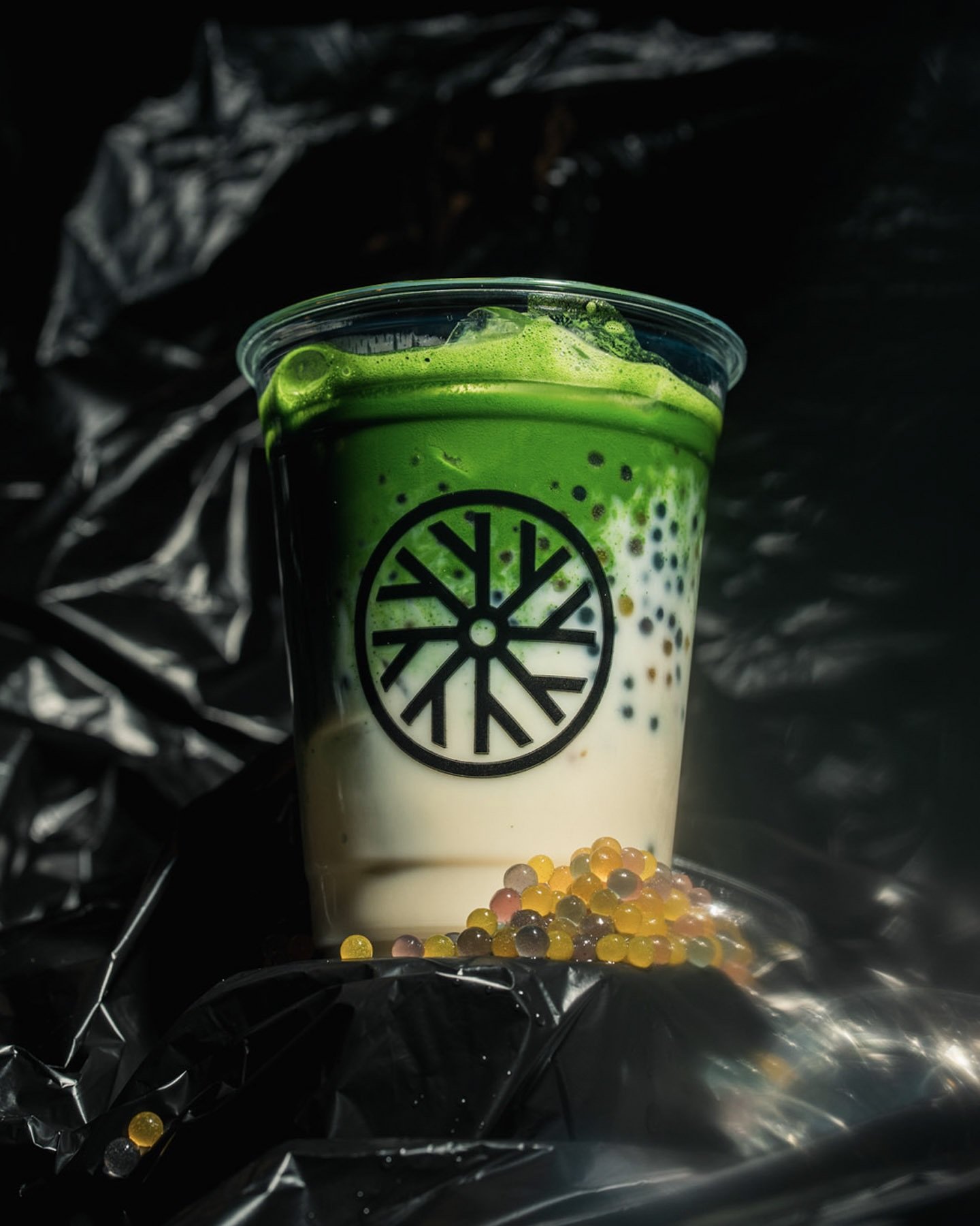 The Microplastics Matcha Latte. Made in-house. Today only. (4/1) And yes, it&rsquo;s real.
