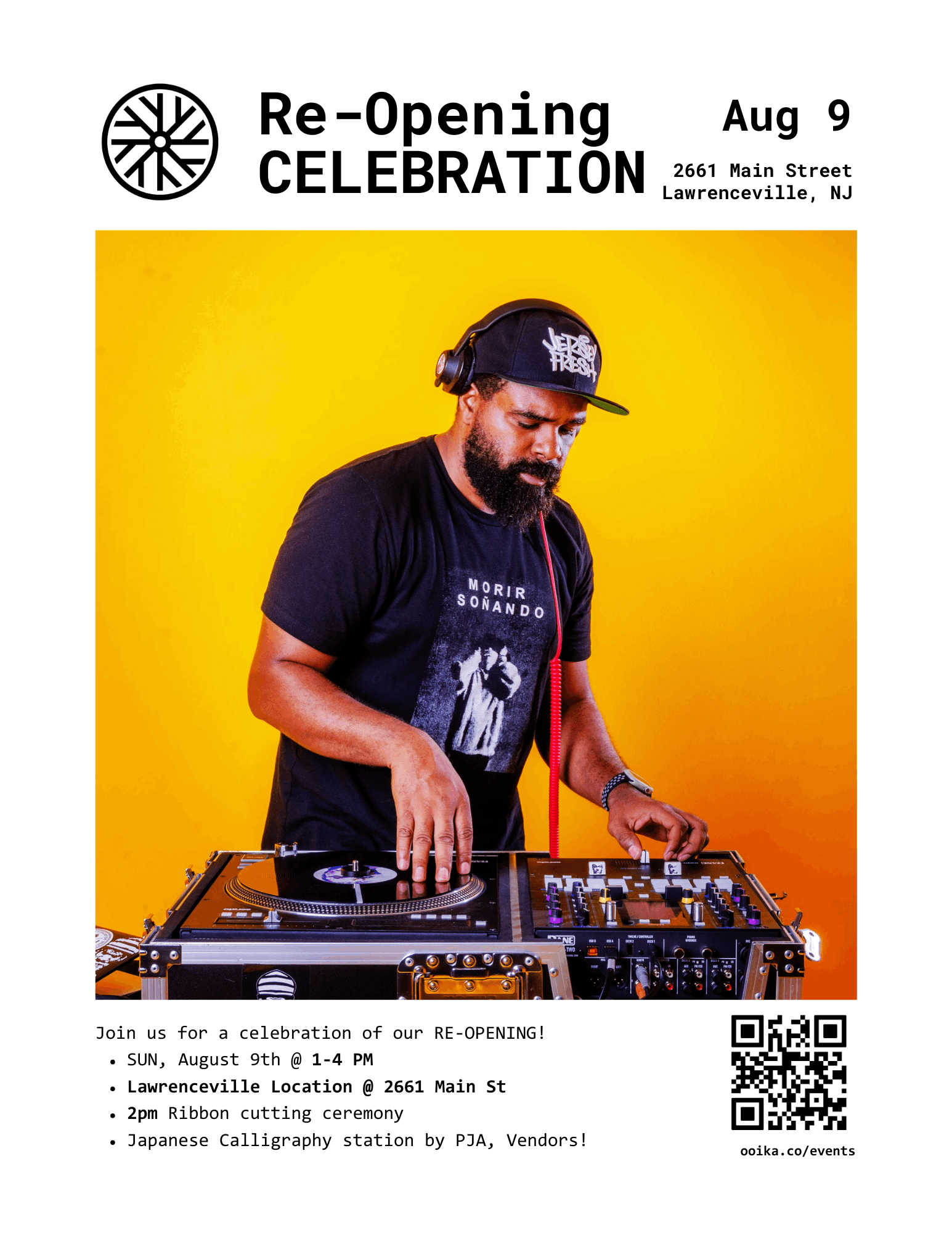 Re-opening Celebration