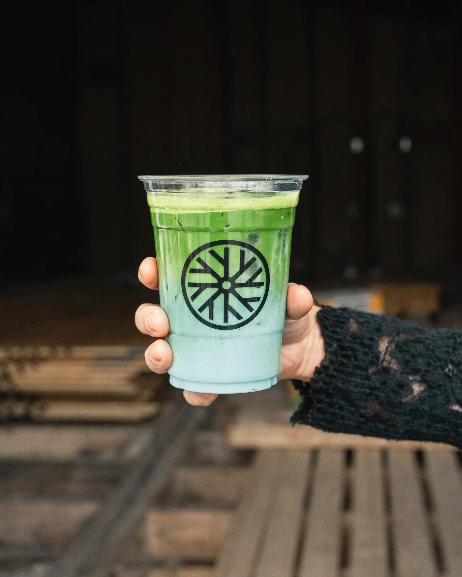 Flooded Matcha Latte