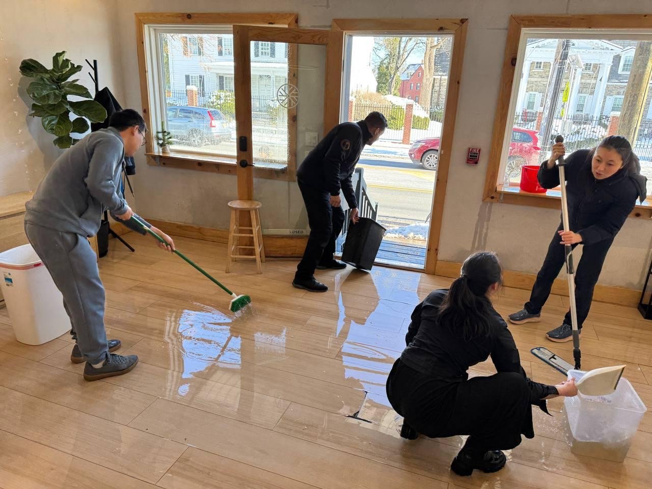 Flooding at Ooika Lawrence