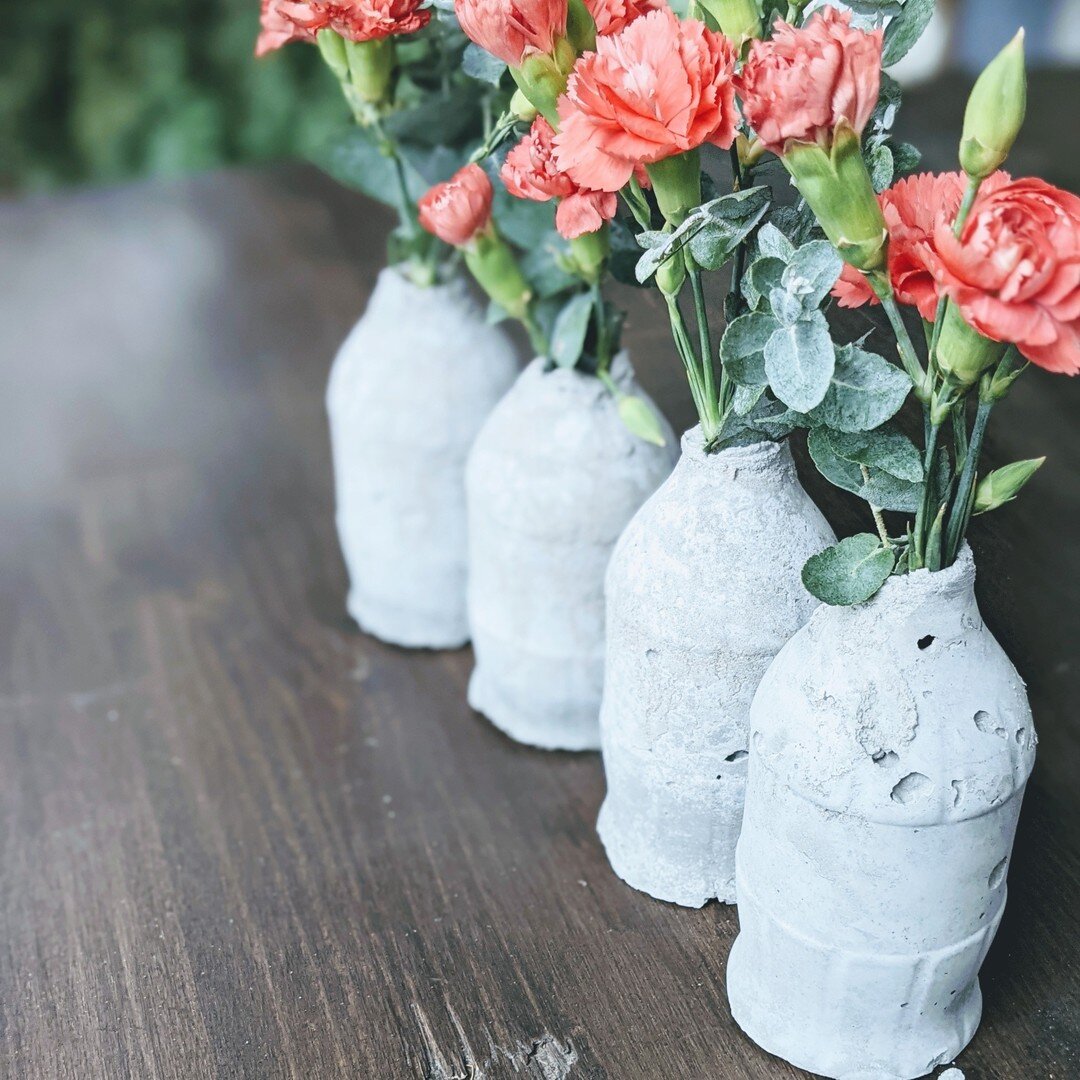 We handmade these one of a kind concrete bud vases for an incredible photoshoot we did last week! 

We can't wait to show you the end result very soon and get these beauties available on our website! 🥰

🌱🪴🌿🌱🪴🌿

#diyhomedecor #handmade #concret
