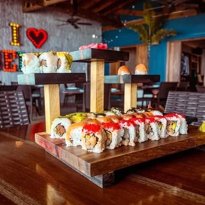 Sushi platter on Tuesdays and Fridays