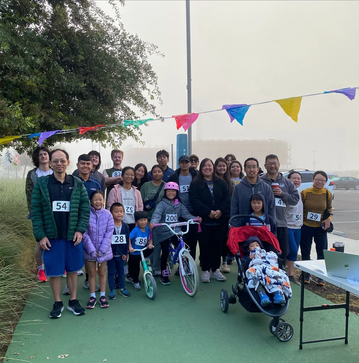 Thank you for all those who ran the 5K to support filter of hope! It was a beautiful morning and got some good exercise. Biggest surprise was that one of the participants was the chancellor and his dog! Most had no idea! We raised a good amount for t