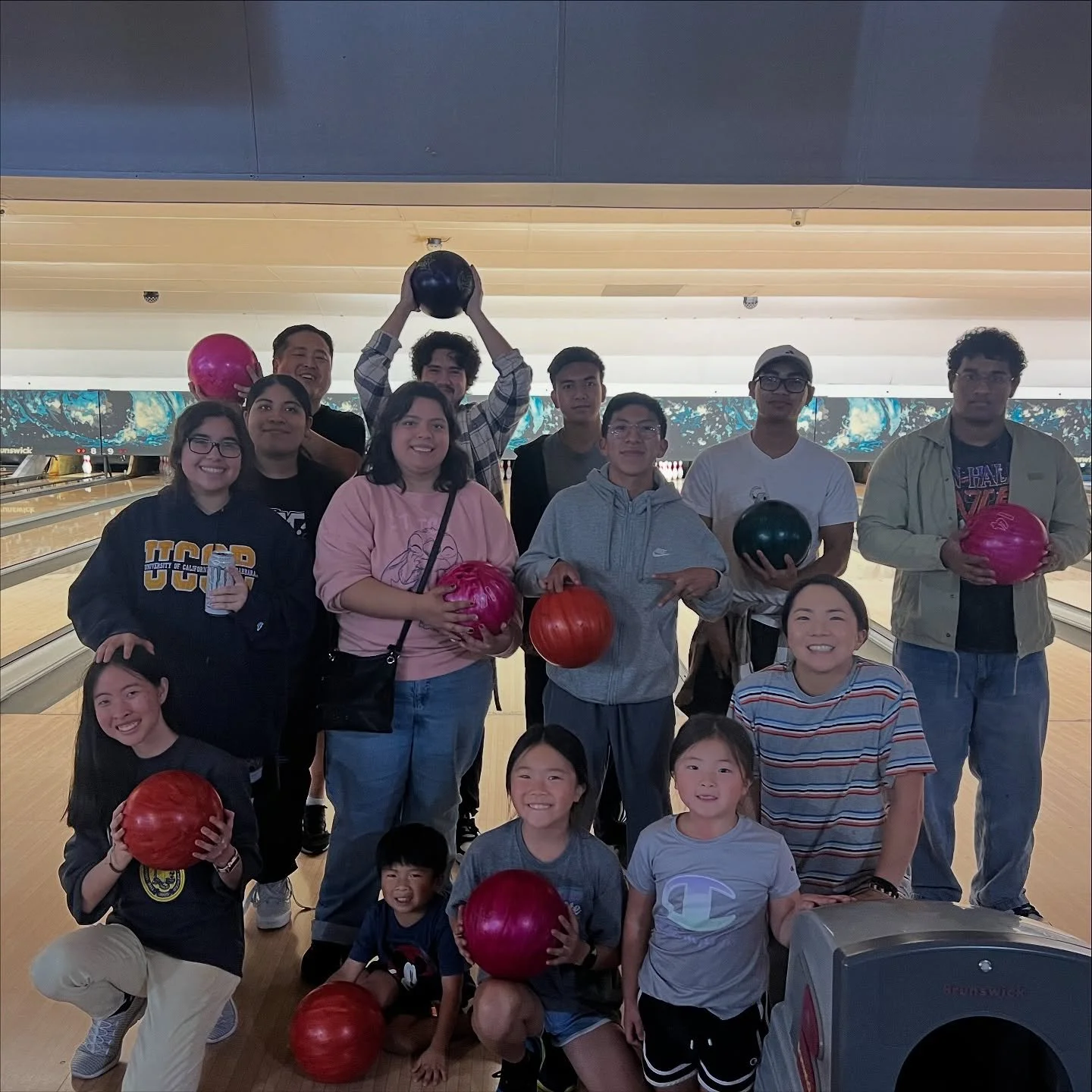 Veterans Day Frosh Hangout. Some good food, bowling, daiso/target, then home movie (kinda Veterans Day related) with pizza. What did you do on Veterans Day?

#hangout #fellowship #freshmen #a2fmerced #acts2fellowship #eatingtogether #ucmerced #ucmerc
