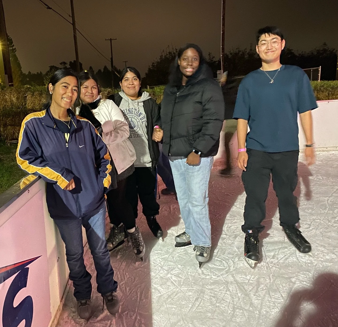 Ice Skating ⛸️!! Just A2F having a fun night out. Many learning to skate for first time. The traditional &ldquo;A2F train&rdquo; lives on 😂. Tell us how it was for you!

#iceskating #acts2fellowship #a2fmerced #ucmerced #ucmercedlife #funtimes #fell