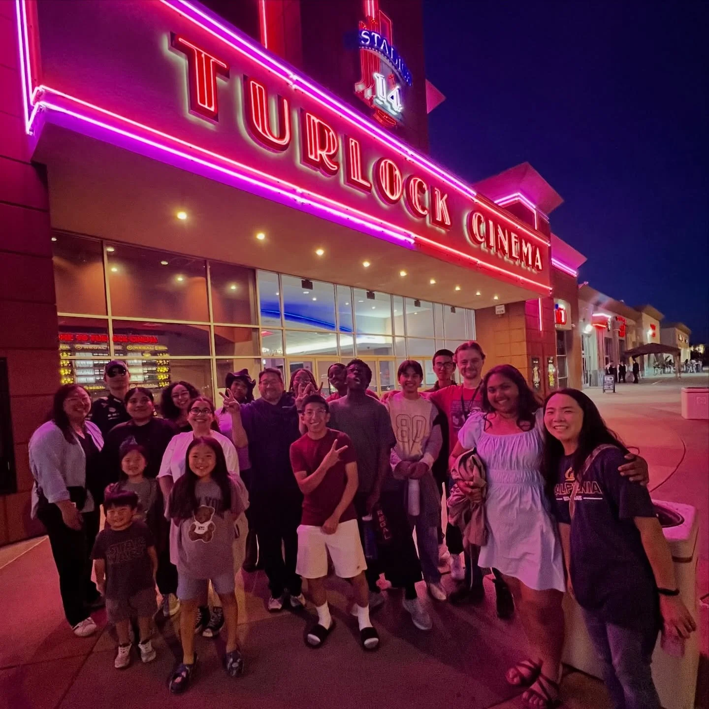 Trip to Turlock Theaters after a homemade dinner. 

Got free tickets to &ldquo;The Story of Everything&rdquo; going though the incredible scientific historical journey to understand the beginning of time, our universe, life and diving into complexity