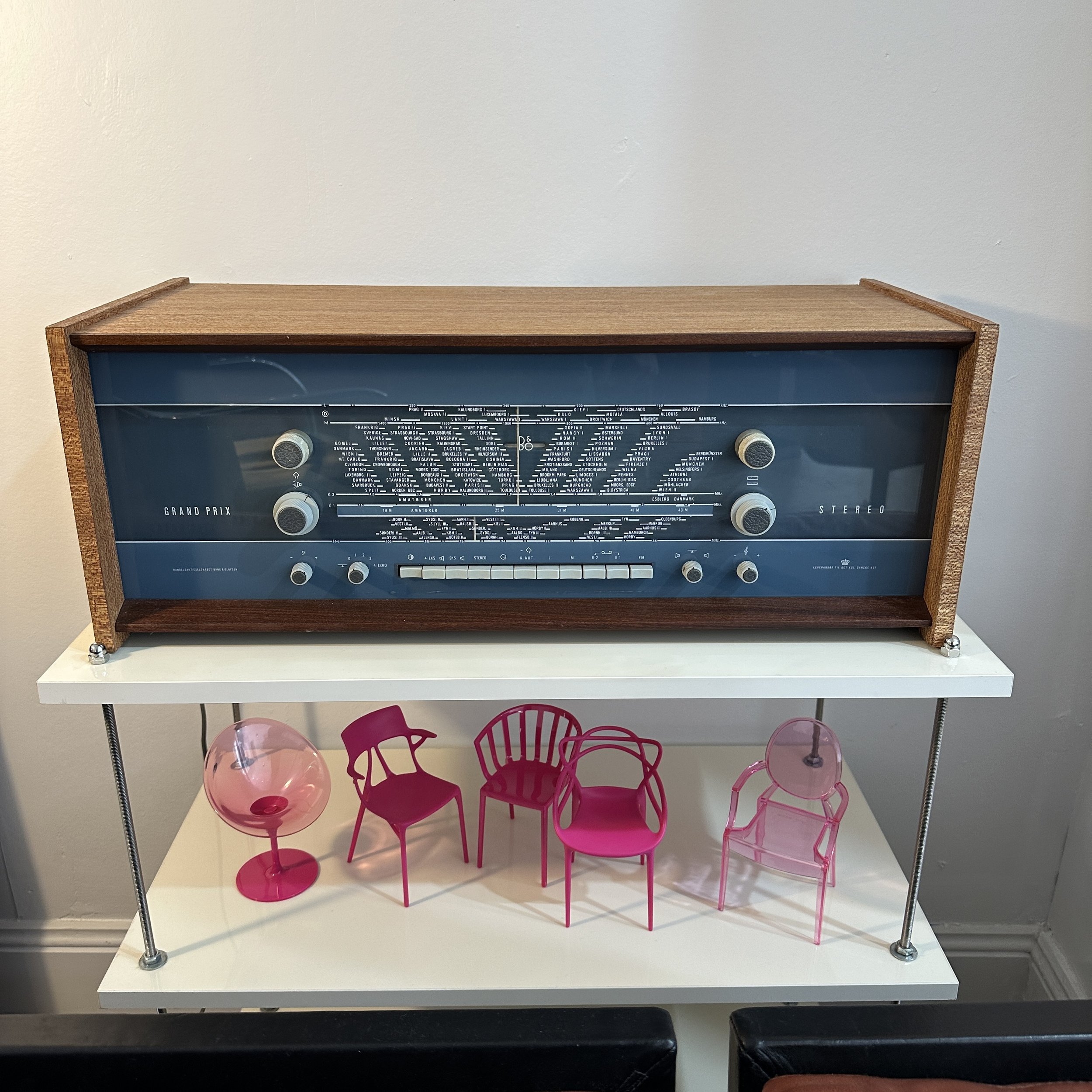 1963 BANG & OLUFSEN 'GRAND PRIX MODERNE 609' RADIO AMPLIFIER RECEIVER