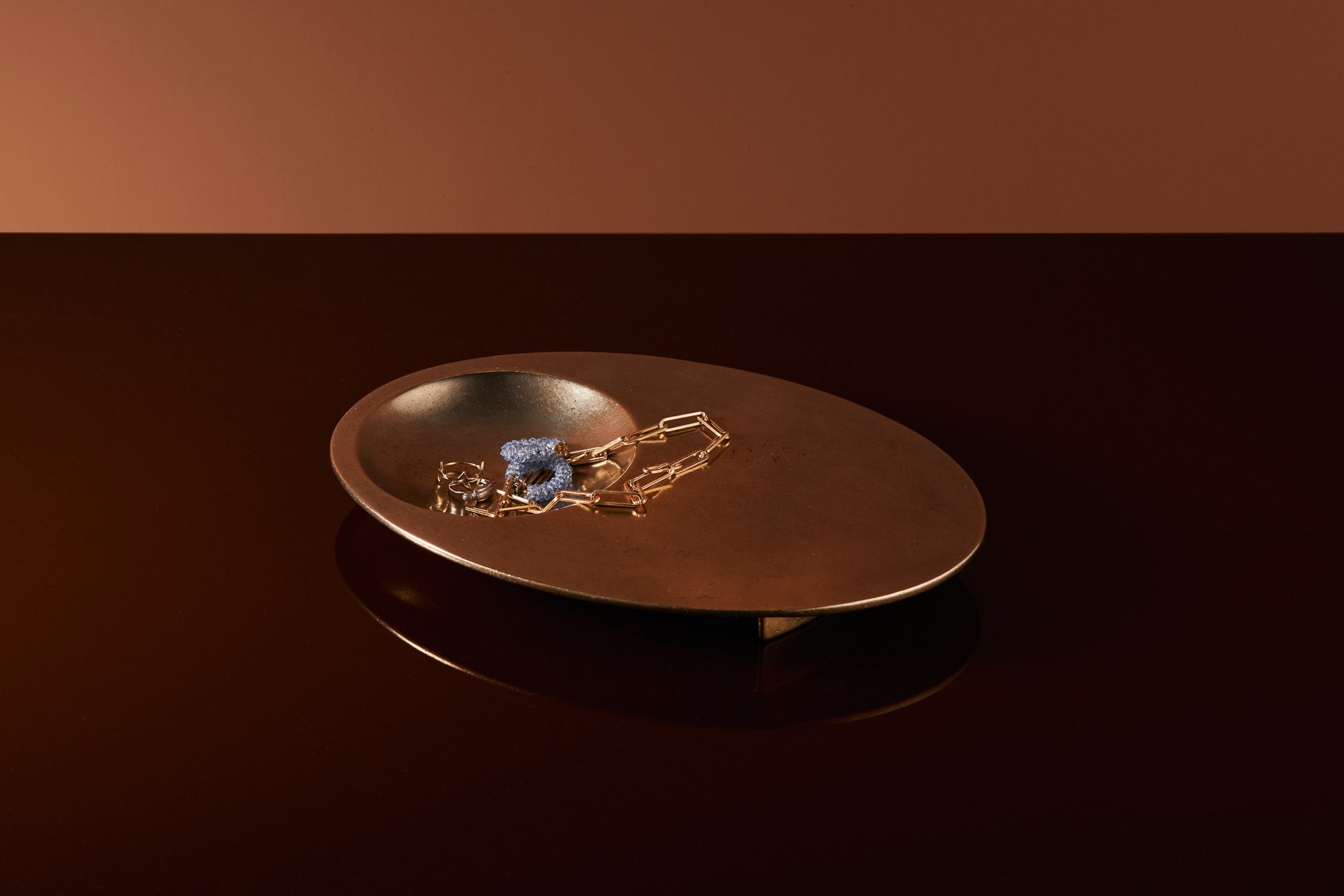 'KEPLER TRAY' IN BRONZE BY CORBET