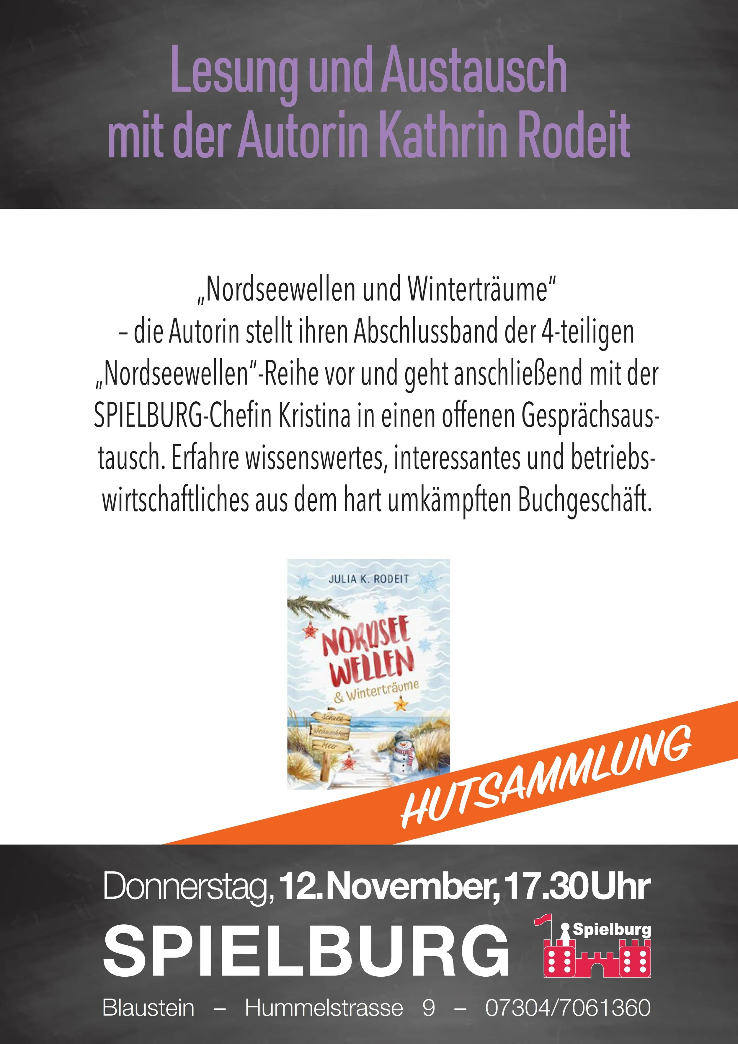Lesung - Kathrin Rodeit