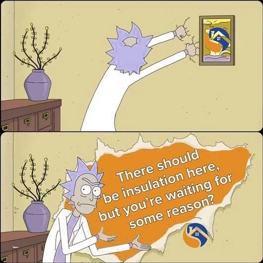 Old homes might have little to no insulation in the walls! 😱 We can help you with that! Give us a call! 402.871.9832 📲 💙🧡💙🧡💙 #midwest 
#freeestimates 
#midwestqualityinsulation
#fremontnebraska 
#valleynebraska
#columbusnebraska 
#omaha
#omaha