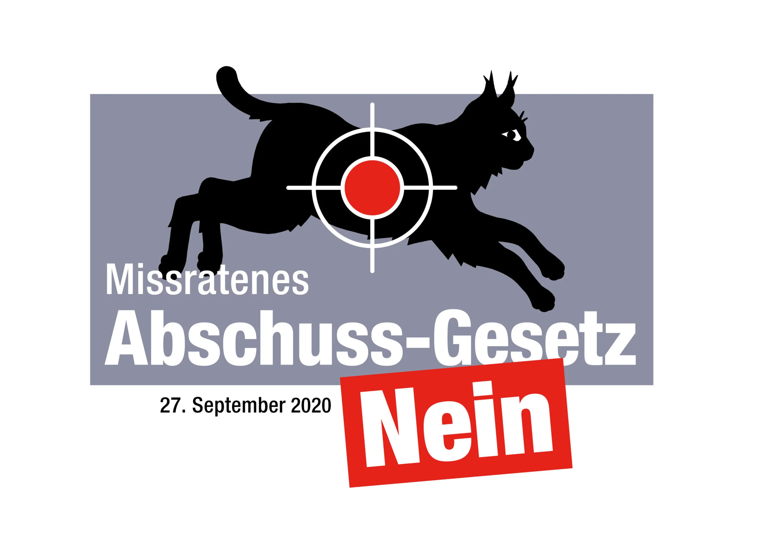 Nein zum Jagdgesetz - für die Biodiversität