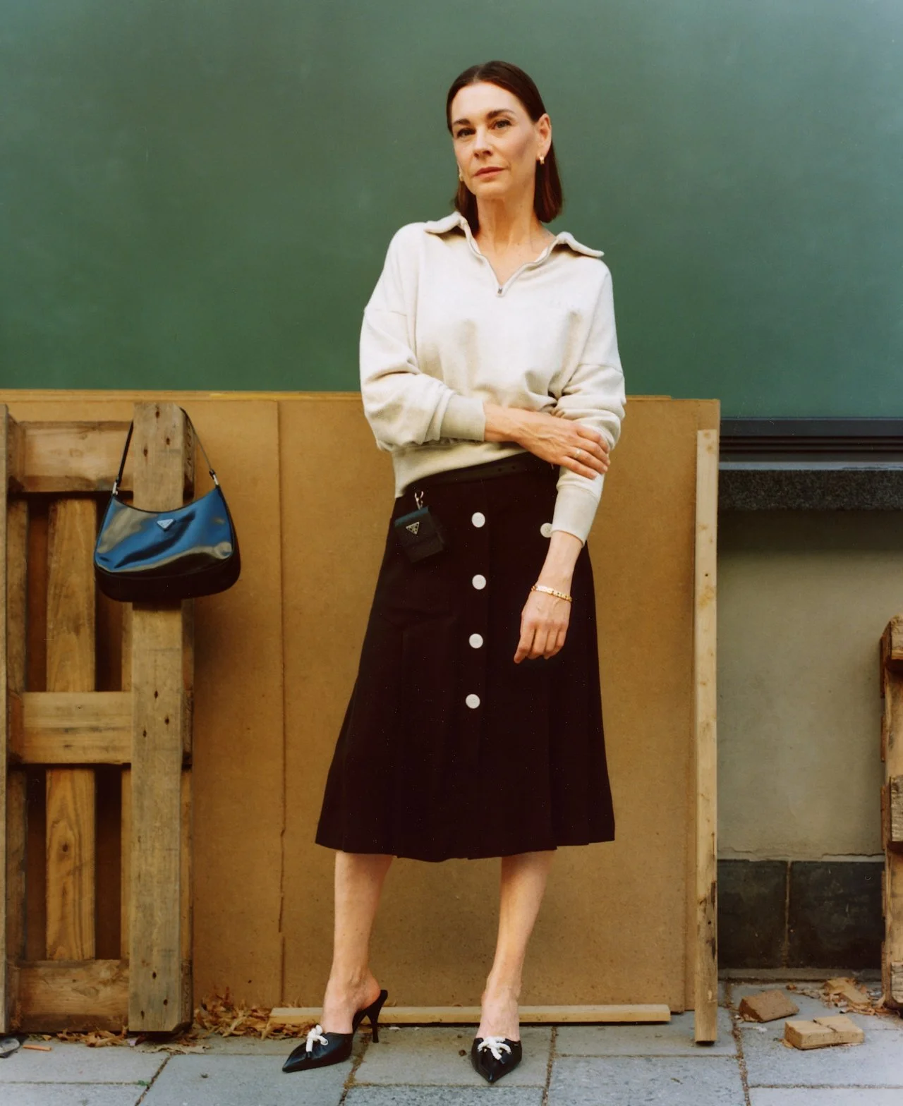 Christiane Paul in Prada