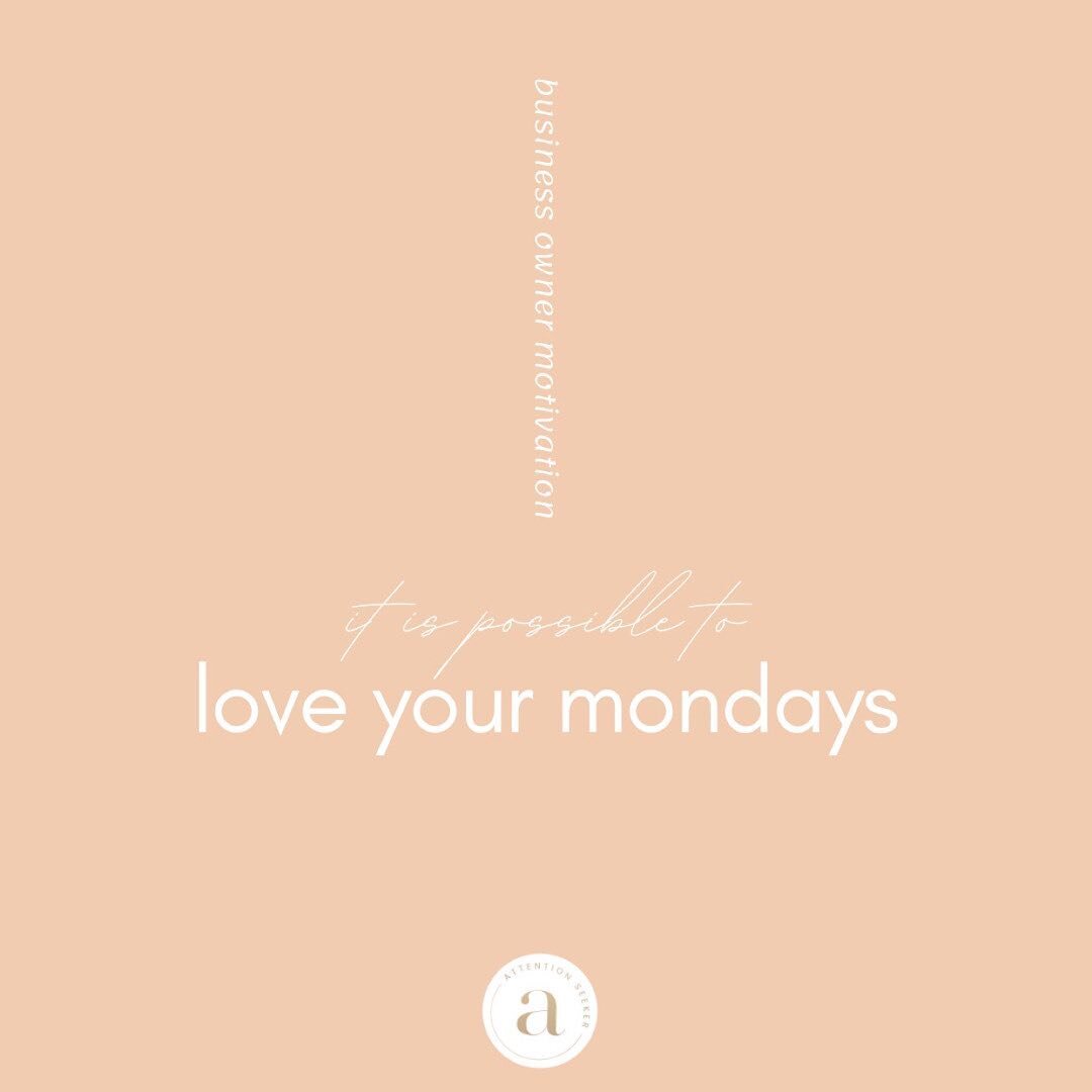 We can help you love your Mondays! ✨ We have limited availability left for September - if you&rsquo;ve been thinking about starting up a businesses or investing in an existing business that may be struggling, now is the time! 

Attention Seeker is he