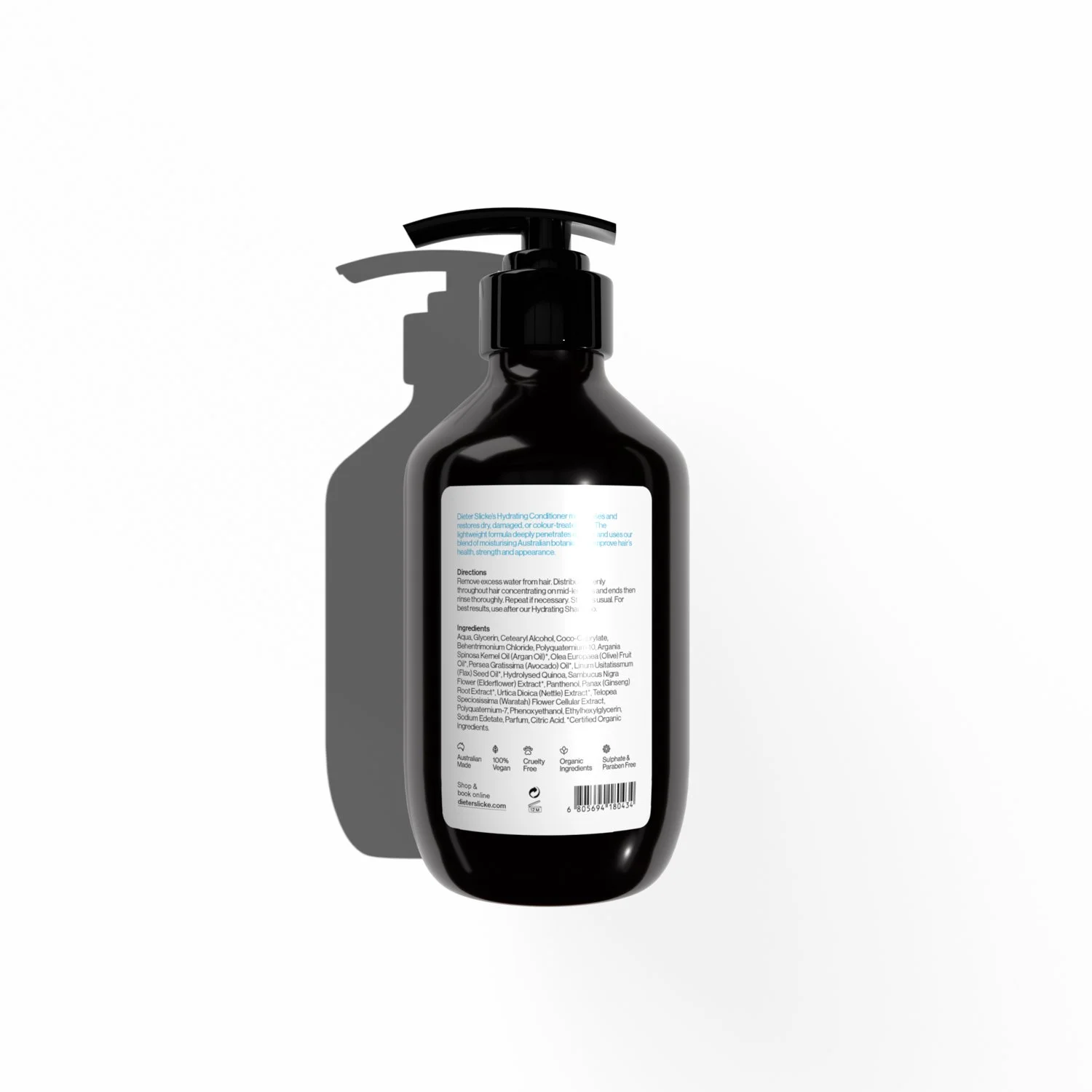 Dieter Slicke Hydrating Conditioner Back