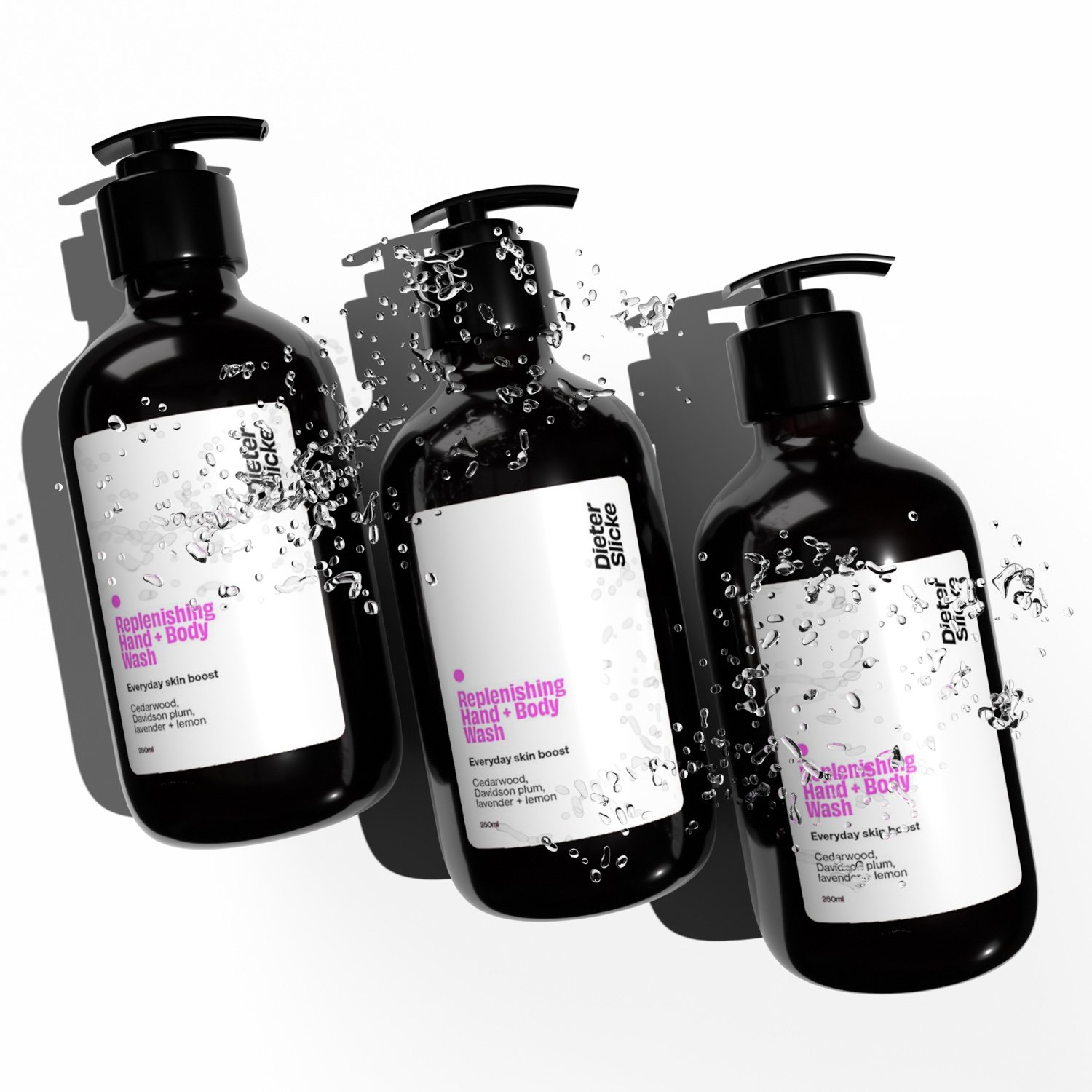 Dieter Slicke Replenishing Hand + Body Wash Set