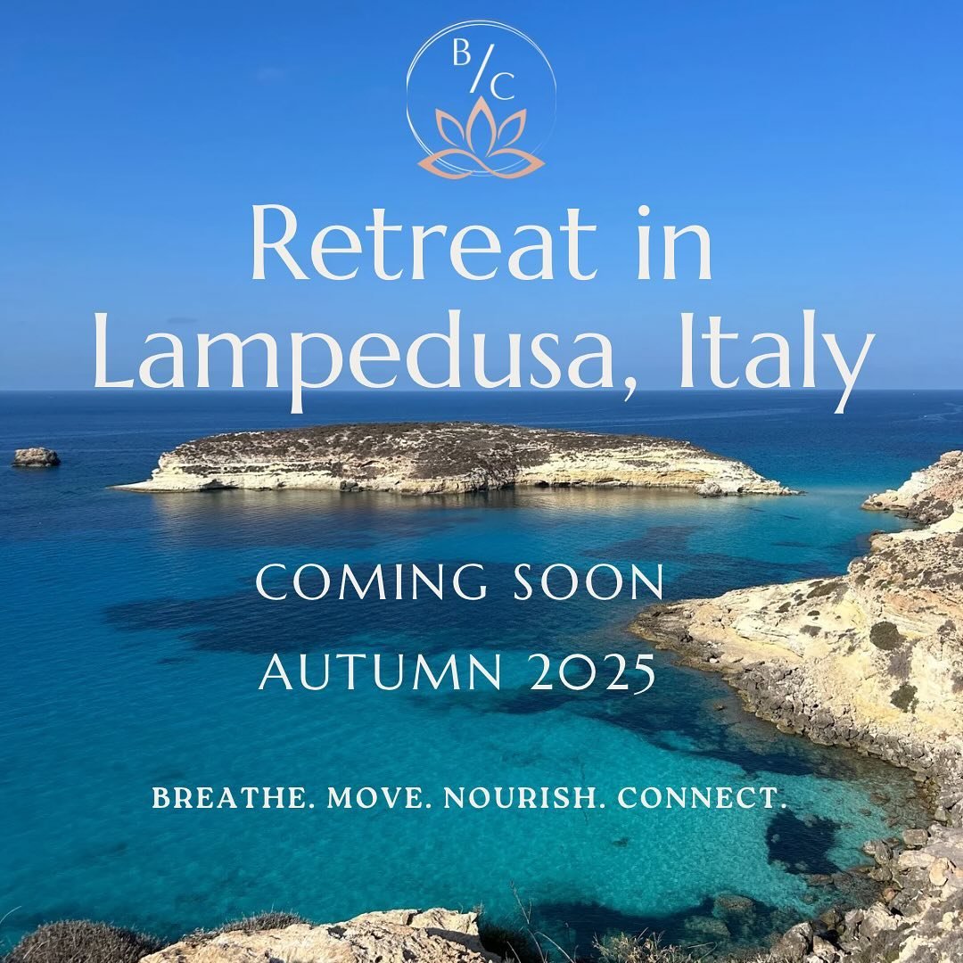 Retreat in Lampedusa, Italy 🇮🇹

I have poured so much love and passion into creating this retreat offering.

A peaceful escape in one of the Mediterranean&rsquo;s most beautiful and remote settings.

Autumn 2025.

DM or Comment to sign up for the W