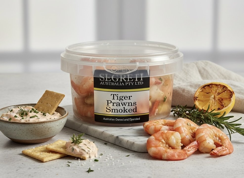 Smoked Tiger Prawns - Segreti