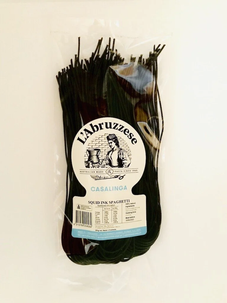 L'Abruzzese Squid Ink Spaghetti