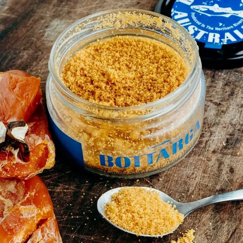 Tick tock, bottarga clock ⏰ 🐟
Our grated bottarga is on sale this week only with free local delivery.
Why? Because this Sardinian-style delicacy doesn’t like to linger - shelf life waits for no one. The perfect excuse to give your pasta, piz